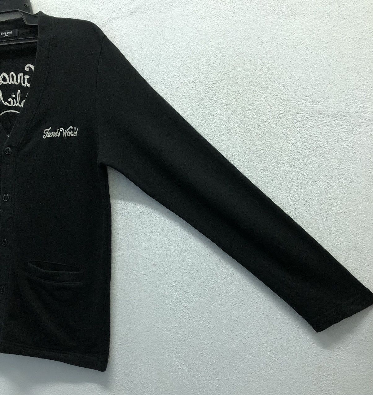 Vintage Crazy Devil The Grace Proof Public Mind Cardigan
