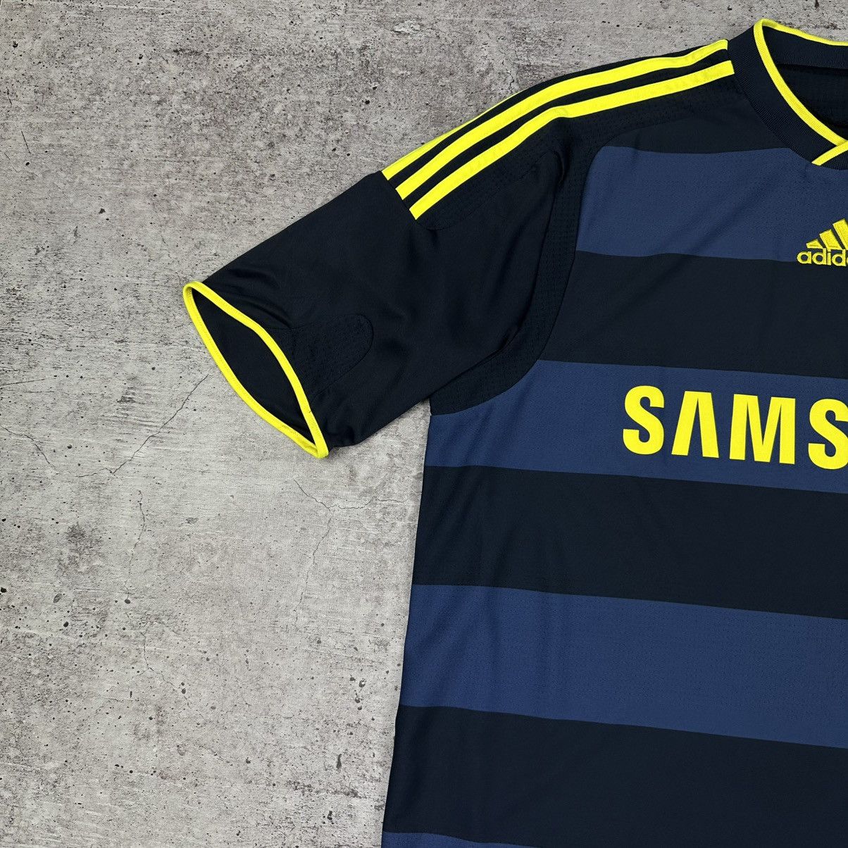 Adidas 2009/10 Adidas Chelsea FC Away Soccer Jersey Size US L / EU 52-54 / 3 - 5 Thumbnail