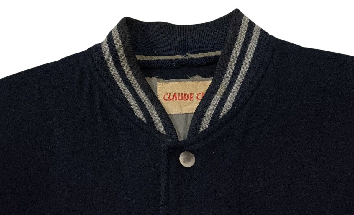 Japanese Brand Vintage Claude Cross Mens Wool Leather Varsity Jacket Size US L / EU 52-54 / 3 - 15 Thumbnail