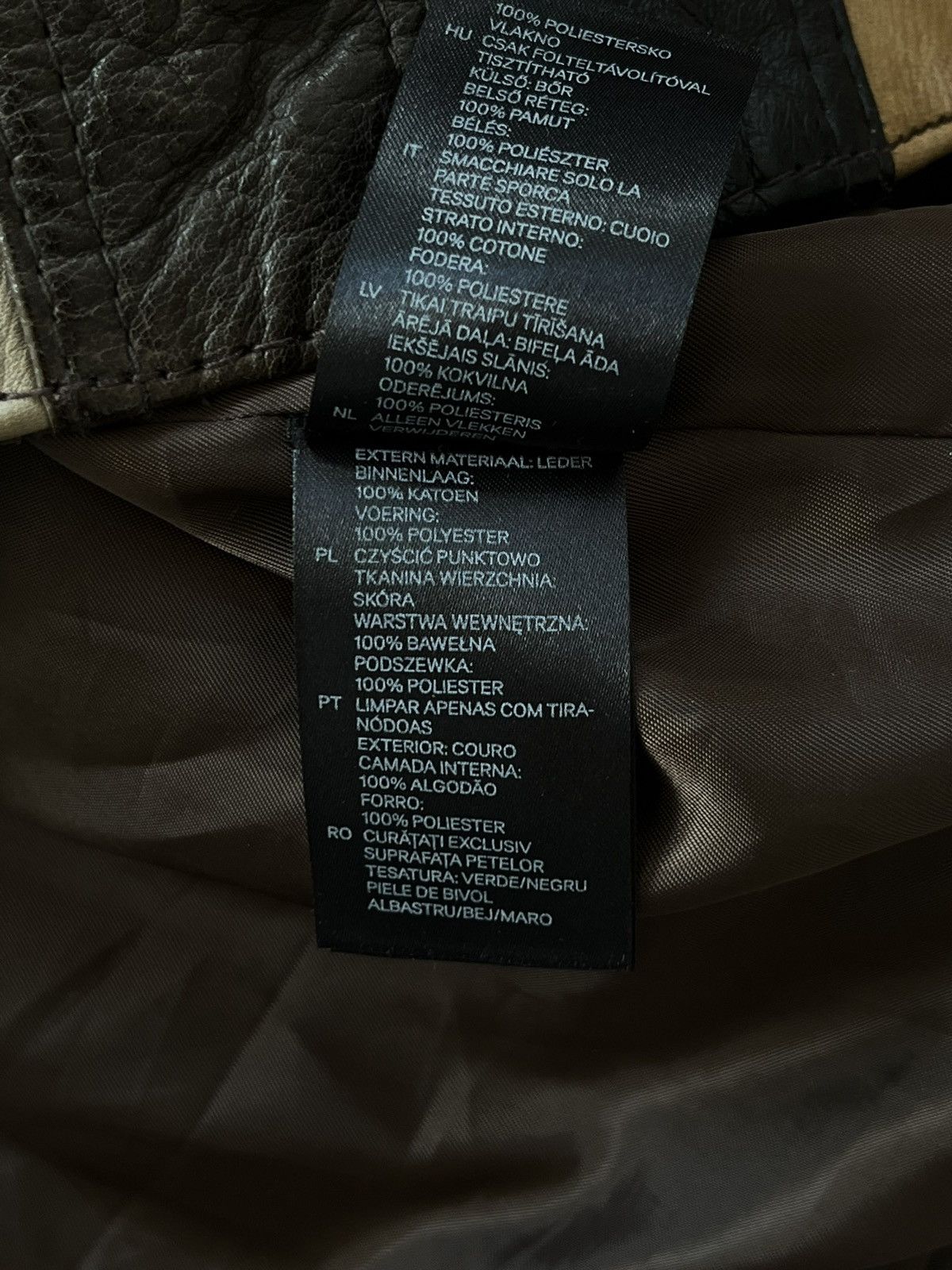 Maison Margiela Maison Martin Margiela X H&M Belt Leather Jacket Size US S / EU 44-46 / 1 - 11 Thumbnail
