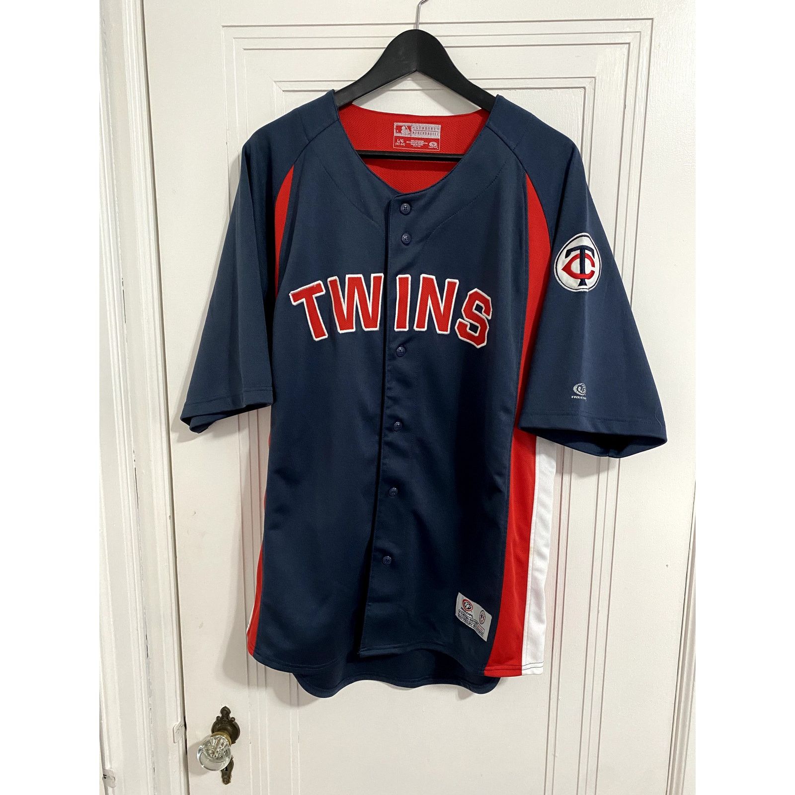 MLB Minnesota Twins Stitched Baseball Jersey Size Large Size US L / EU 52-54 / 3 - 1 Thumbnail