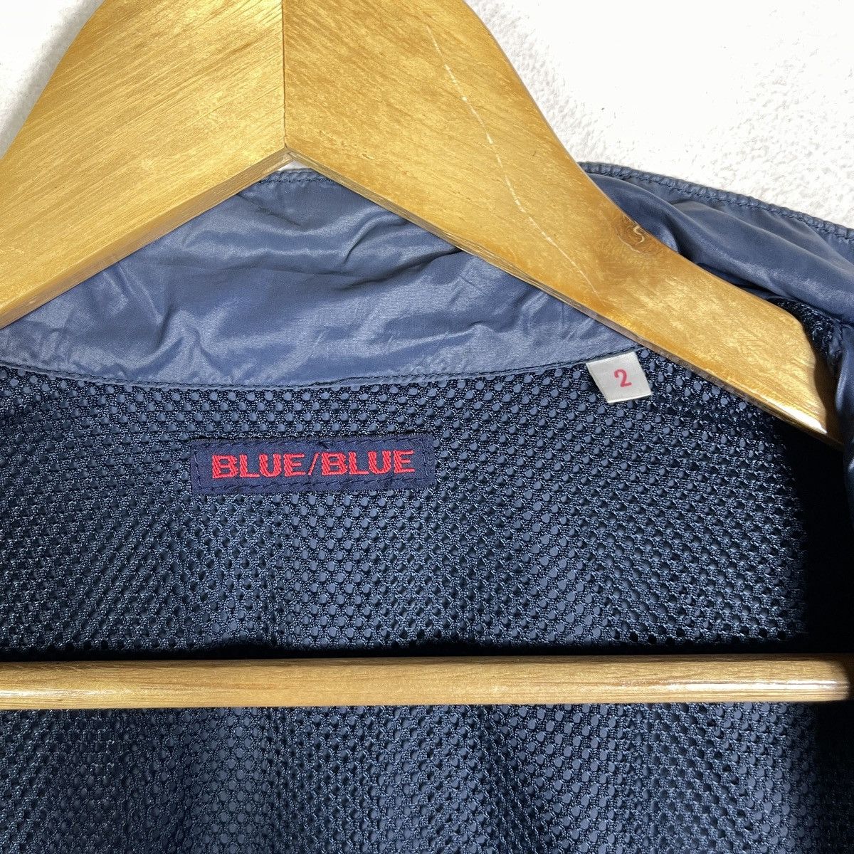 Blue Blue Japan Vintage BLUE BLUE Nylon Anchor Windbreaker Track Jacket Size US M / EU 48-50 / 2 - 6 Thumbnail