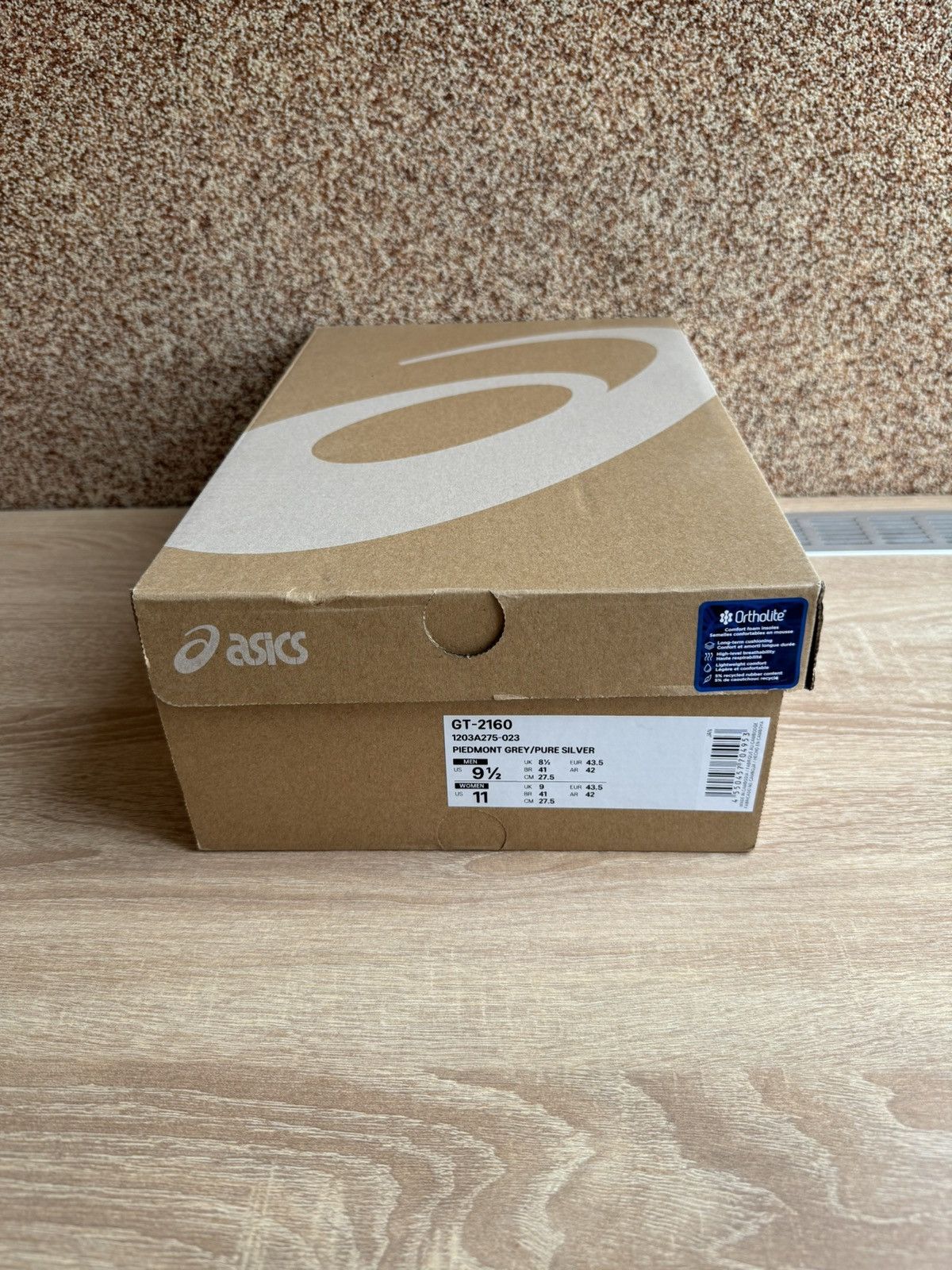 Asics Asics - Baskets GT-2160 1203A275 Piedmont Grey Pure Silver Size US 9.5 / EU 42-43 - 13 Thumbnail