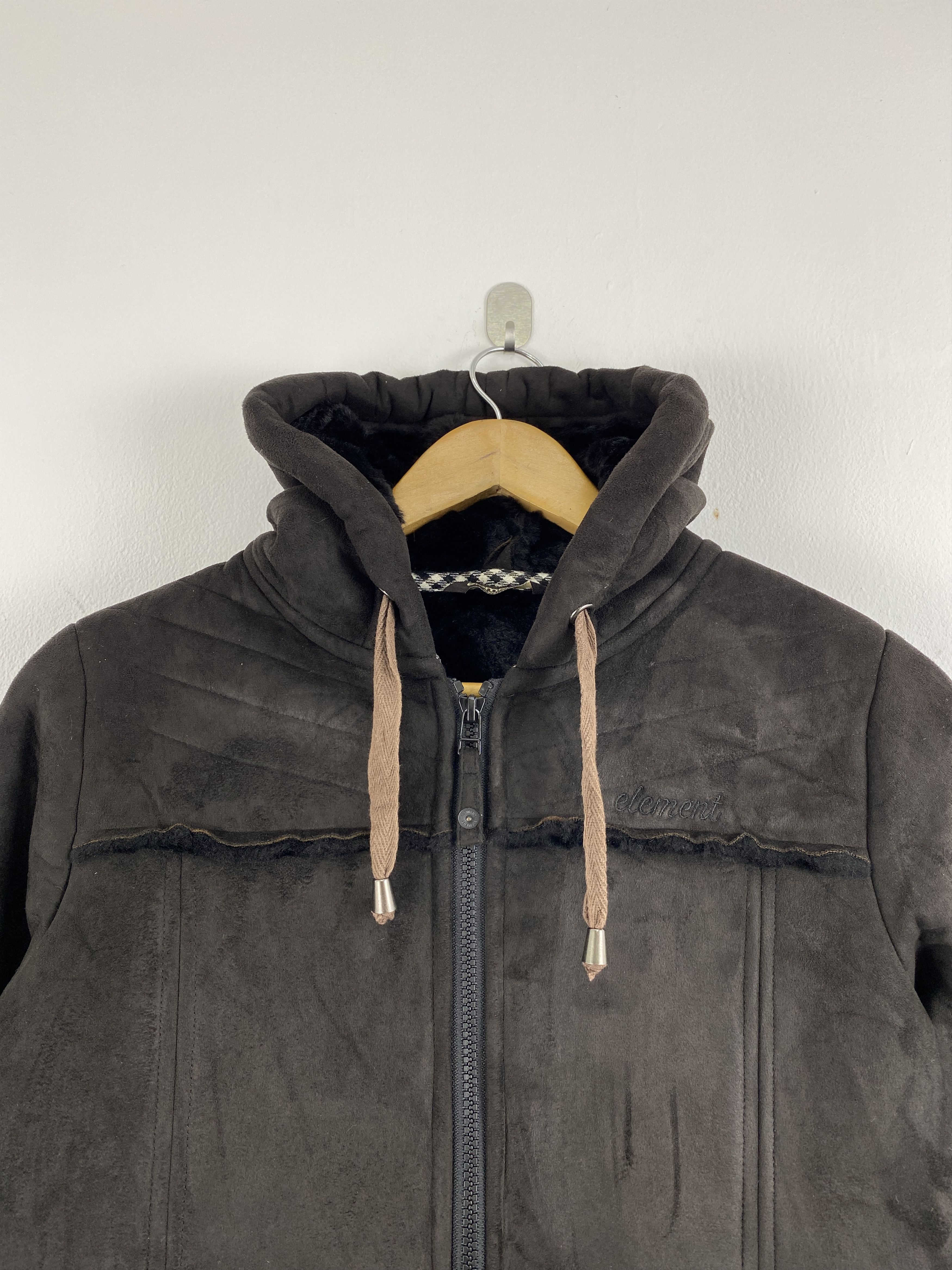 Element Vintage Element Faux Fur Zipper Up Jacket JA0114 Size US M / EU 48-50 / 2 - 3 Thumbnail
