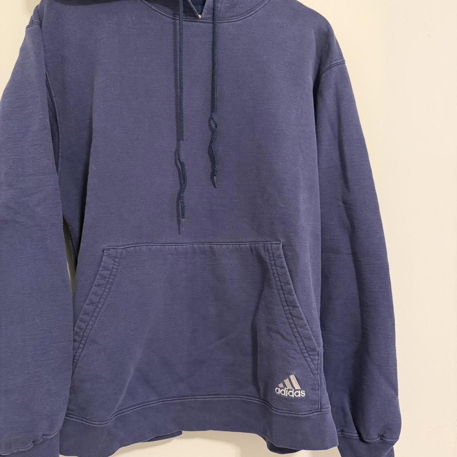 Adidas Vintage adidas pouch logo hoodie 90s S Size US S / EU 44-46 / 1 - 3 Thumbnail