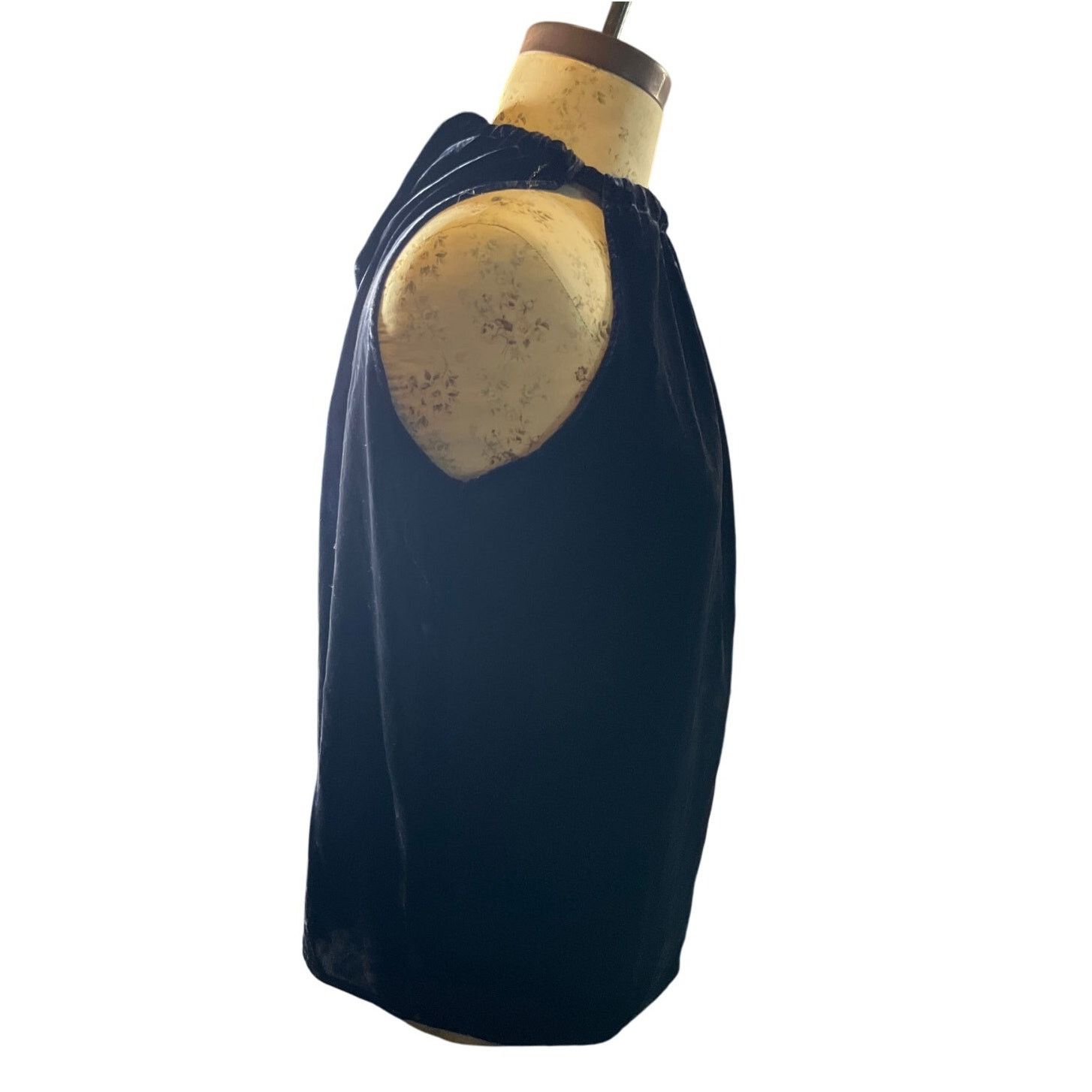 Boden Boden Navy Blue Velvet Halterneck Top Size 8 Size M / US 6-8 / IT 42-44 - 3 Thumbnail