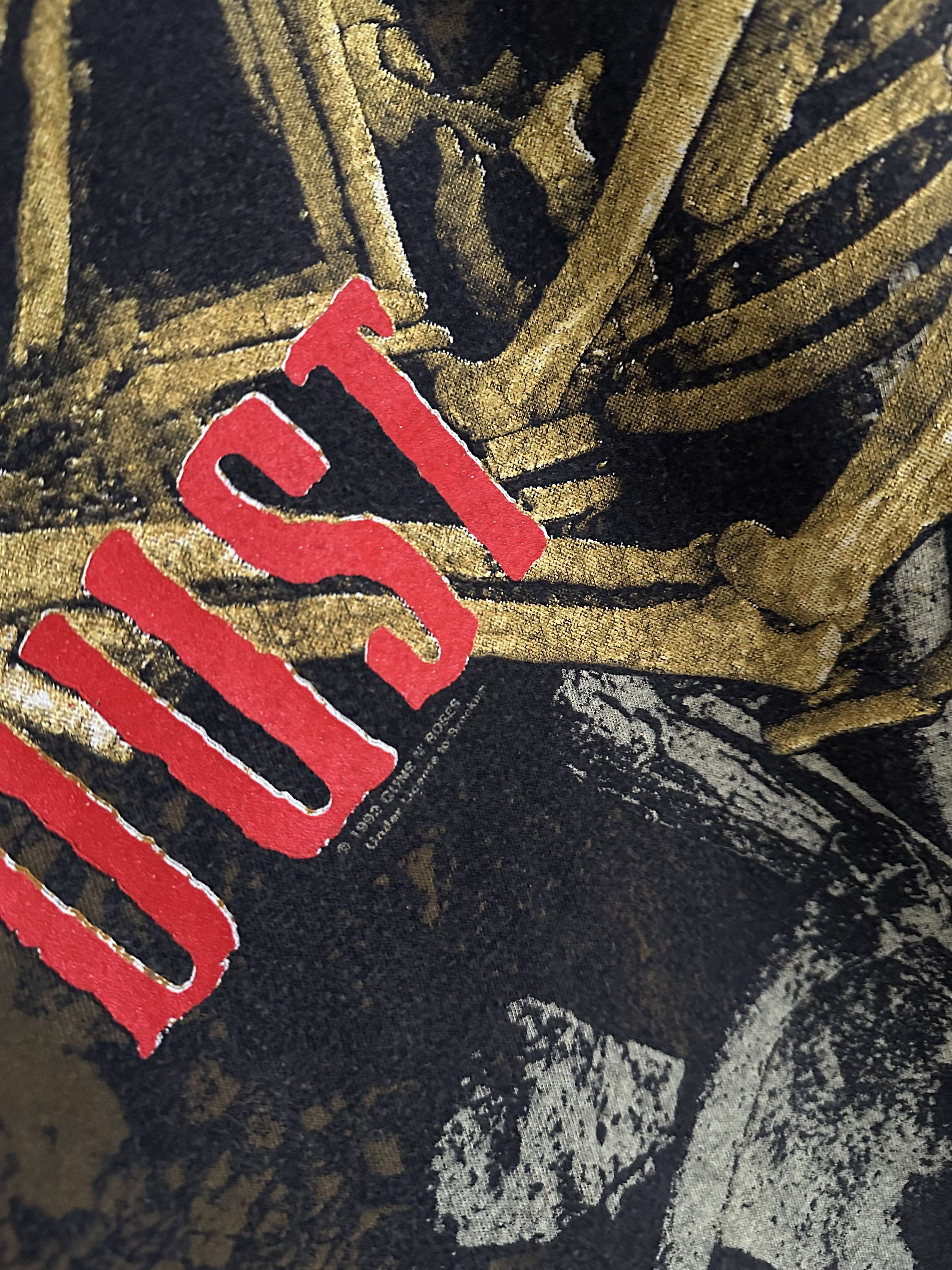 Band Tees × Vintage Vintage 1992 Guns N’ Roses Shirt Dust N’ Bones ALL OVER Tee Size US XL / EU 56 / 4 - 18 Thumbnail