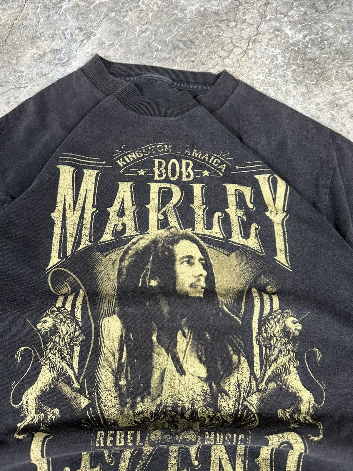 Bob Marley × Vintage Vintage Bob Marley Tee Size US M / EU 48-50 / 2 - 3 Thumbnail