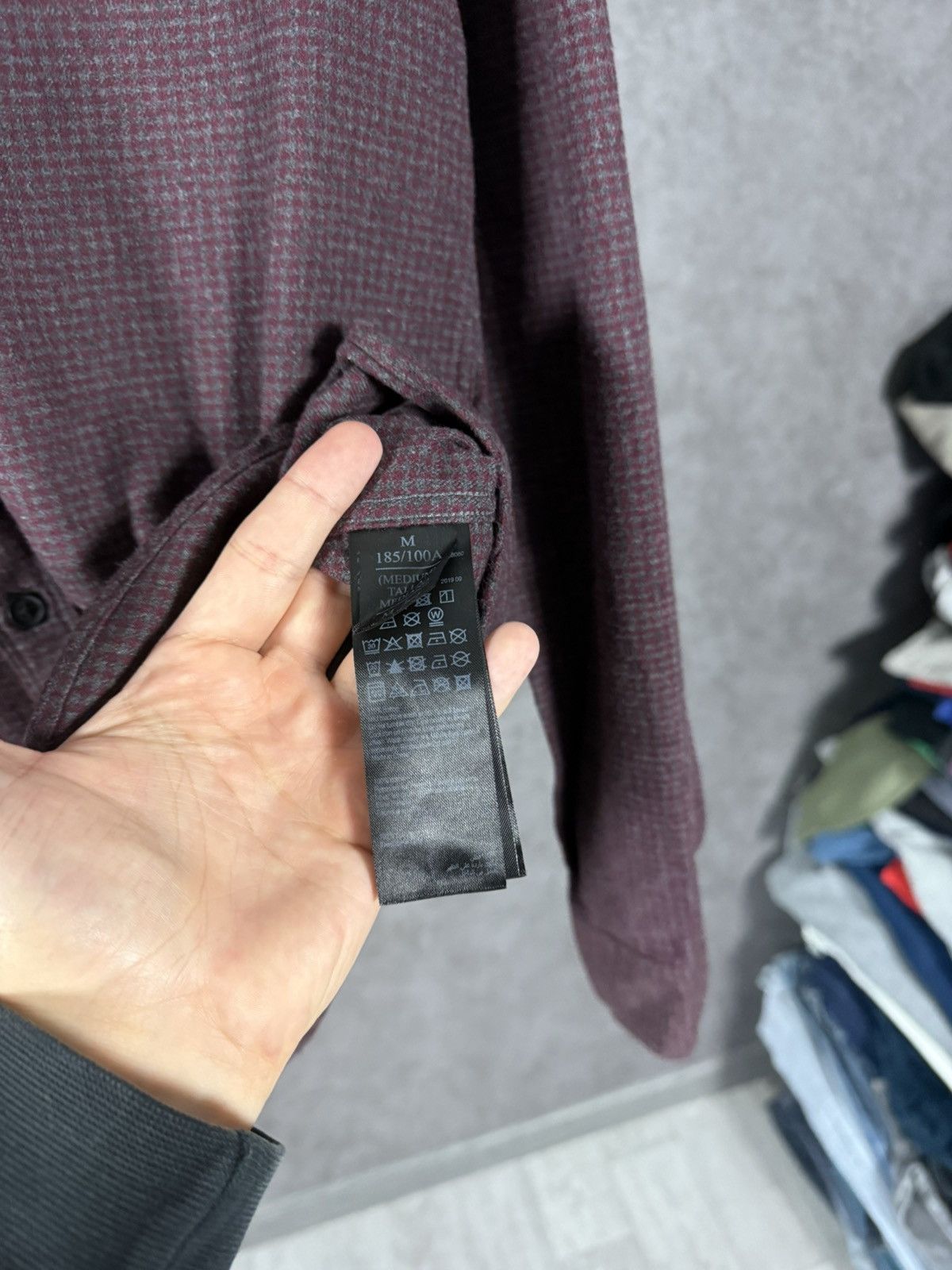 Allsaints Allsaints designer logo flannel checkered shirt Size US M / EU 48-50 / 2 - 5 Thumbnail