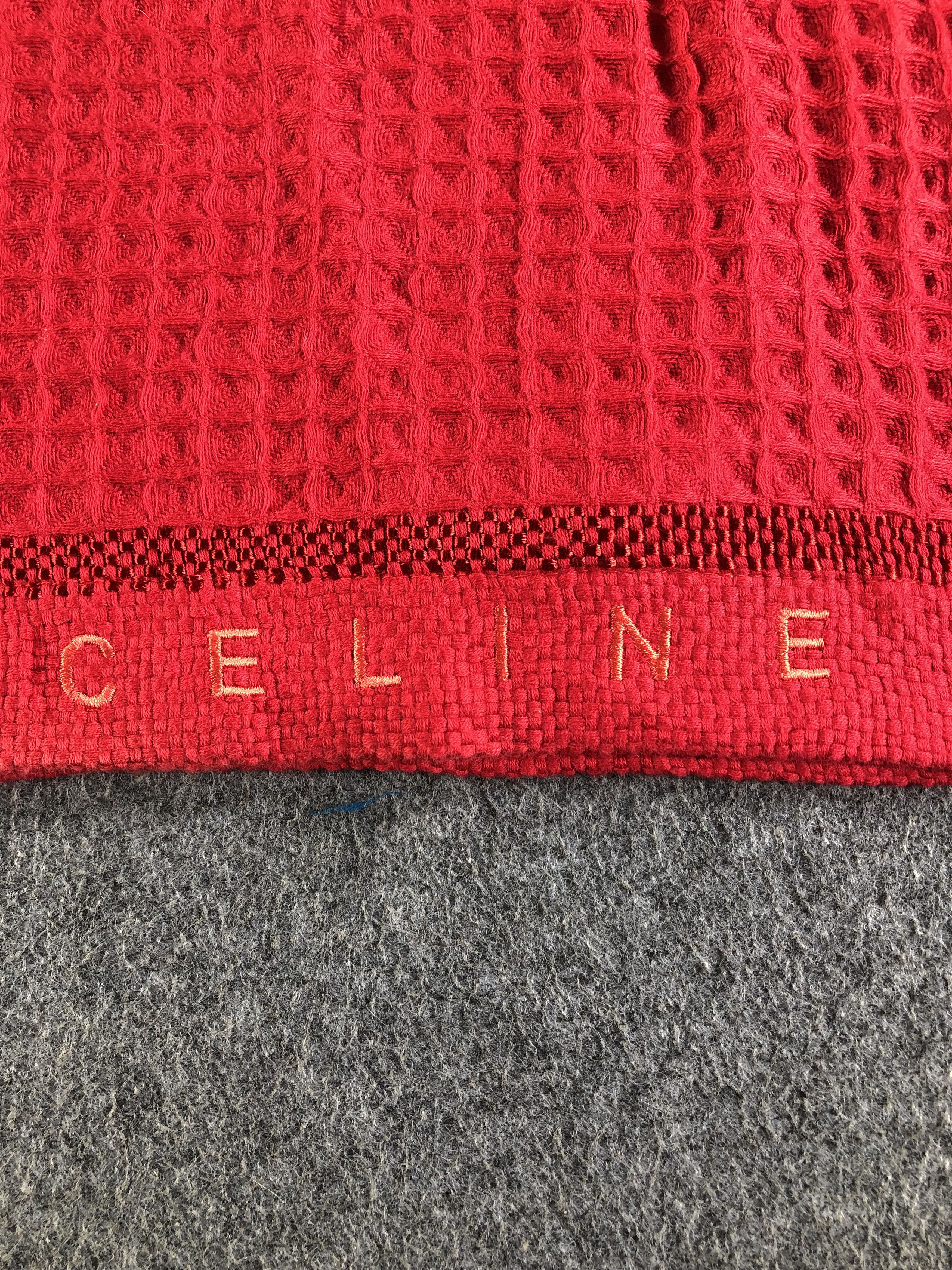 Vintage Vintage Celine Scarf / Muffler / Neckwear SS1333 Size ONE SIZE - 3 Thumbnail