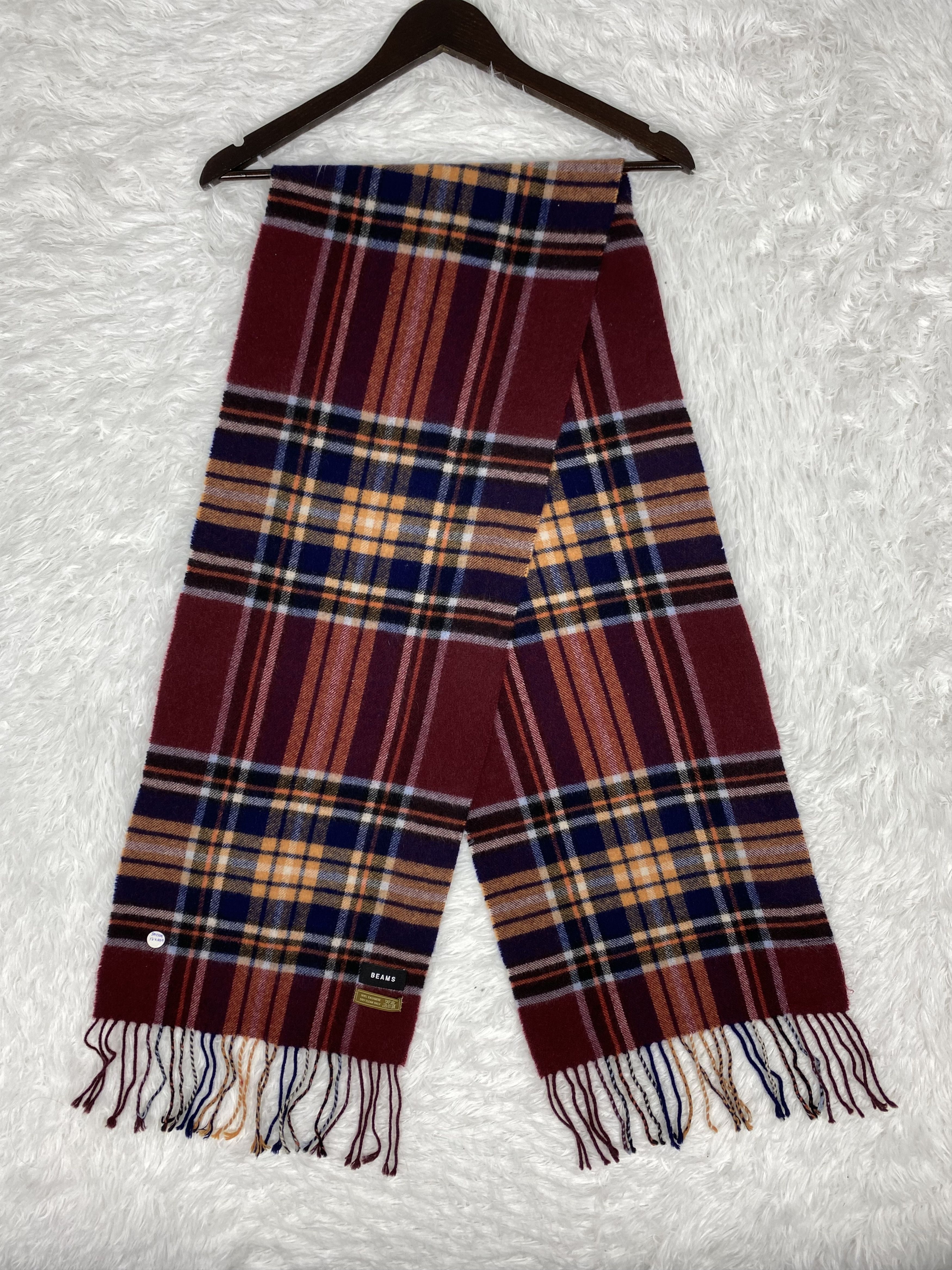 Beams Plus Vintage Beams Scarf / Muffler Neckwear PM0009 Size ONE SIZE - 1 Thumbnail