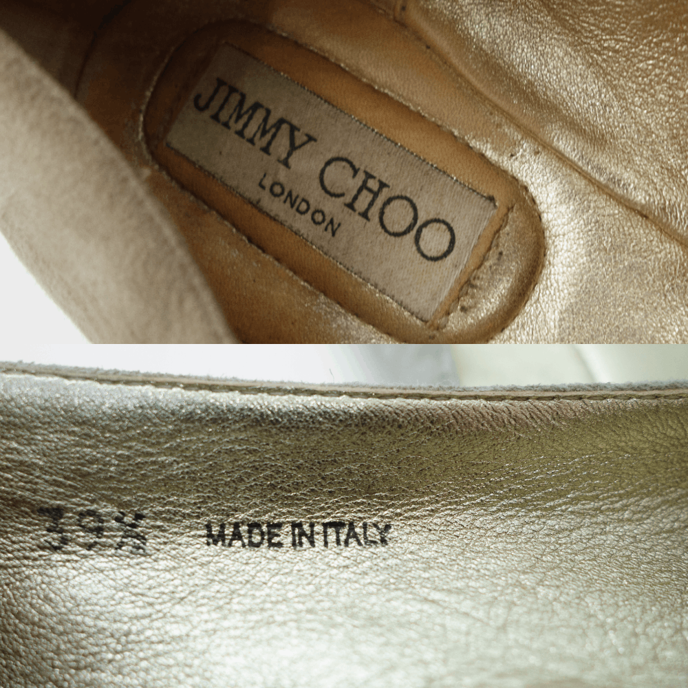 Jimmy Choo Suede Boat Flats Size US 8 / IT 38 - 6 Thumbnail