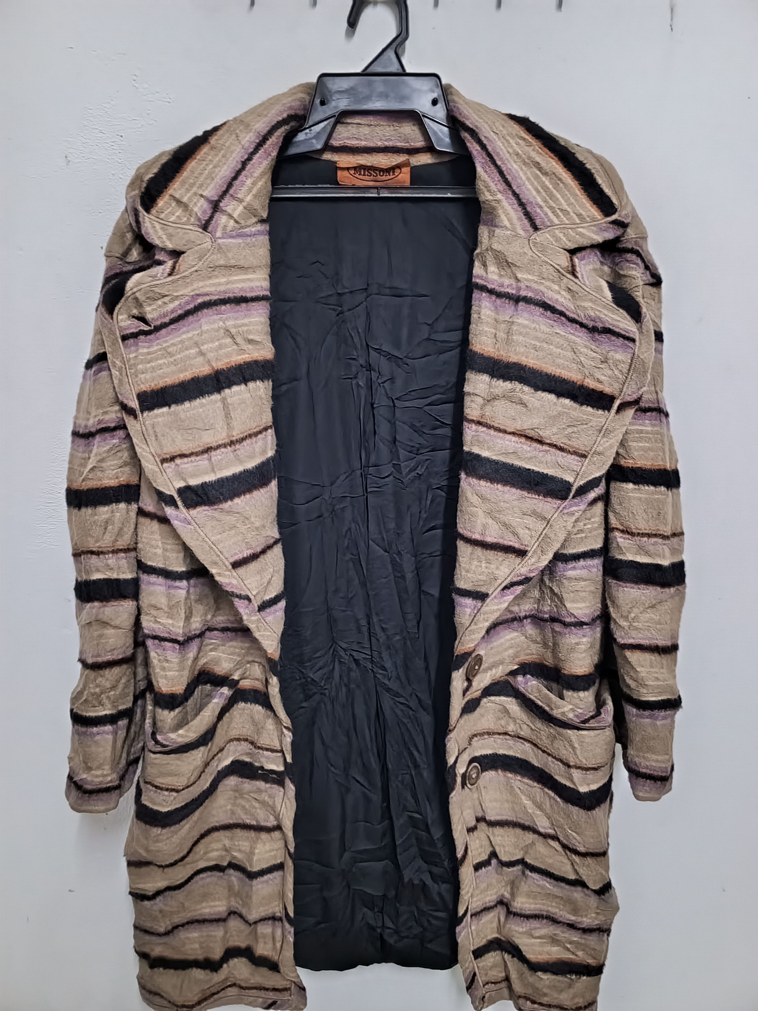 Missoni Massoni wool long coat Size US L / EU 52-54 / 3 - 5 Thumbnail