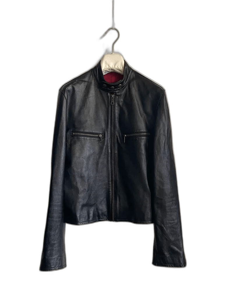 Jean Paul Gaultier jean paul gaultier leather biker jacket Size US M / EU 48-50 / 2 - 1 Thumbnail