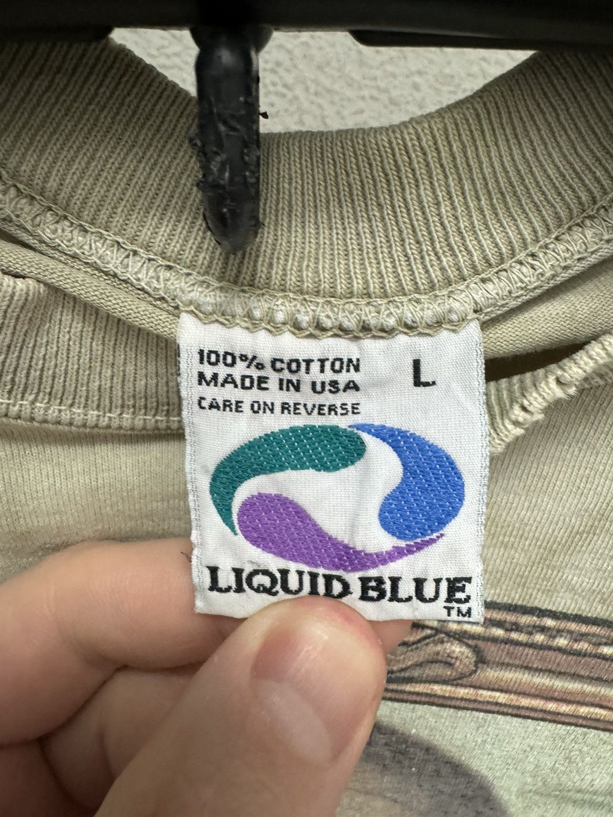 Liquid Blue Liquid Blue Alienardo 1998 Mona Lisa vintage t-shirt L sz 90 Size US L / EU 52-54 / 3 - 8 Thumbnail