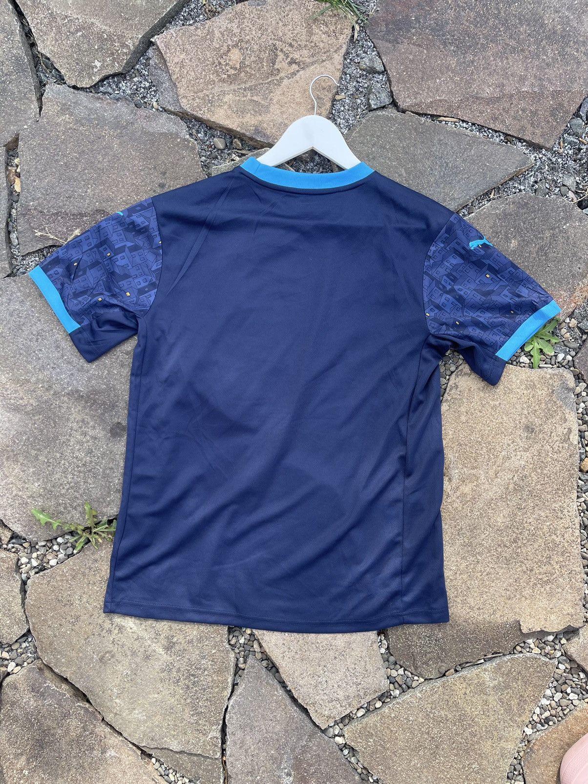 Puma 2020 Puma Marseille blue full print soccer jersey Size US L / EU 52-54 / 3 - 10 Thumbnail