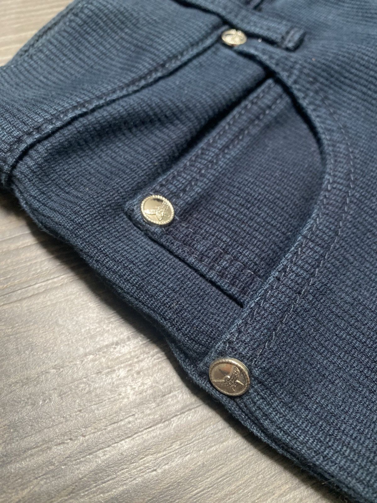 MCM MCM Luxury Corduroy Denim Jeans - Italy Size 25" / US 0 / IT 36 - 4 Thumbnail