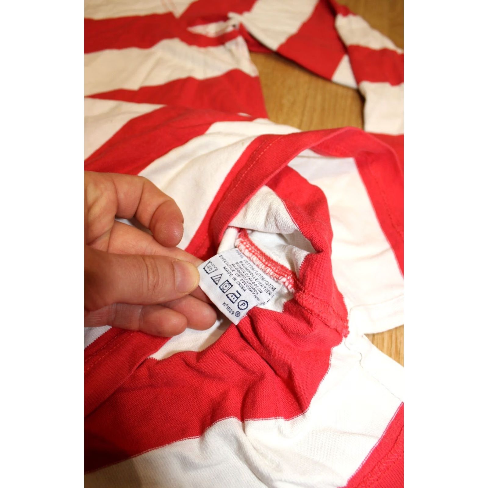 Polo Ralph Lauren VINTAGE Polo Ralph Lauren long sleeve Rugby shirt jersey S Men Red/White Rugby Shirt Mens S Size US S / EU 44-46 / 1 - 5 Thumbnail
