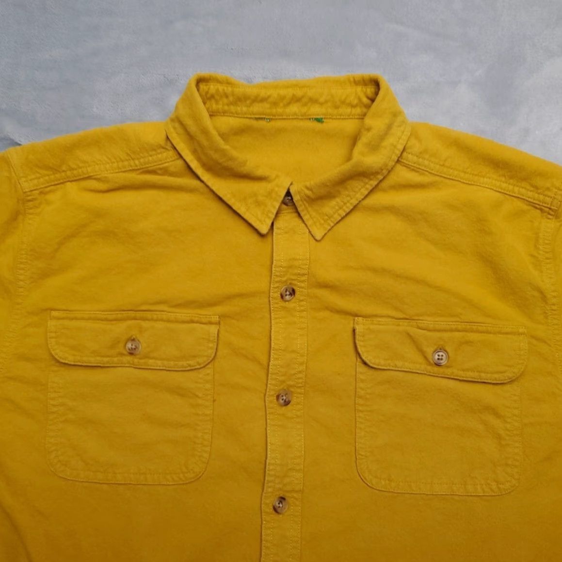 FRED VINTAGE Fred Meyers Shirt Mens L Gold Chamois Flannel Long Sleeve Outdoors 90s Size US L / EU 52-54 / 3 - 4 Thumbnail