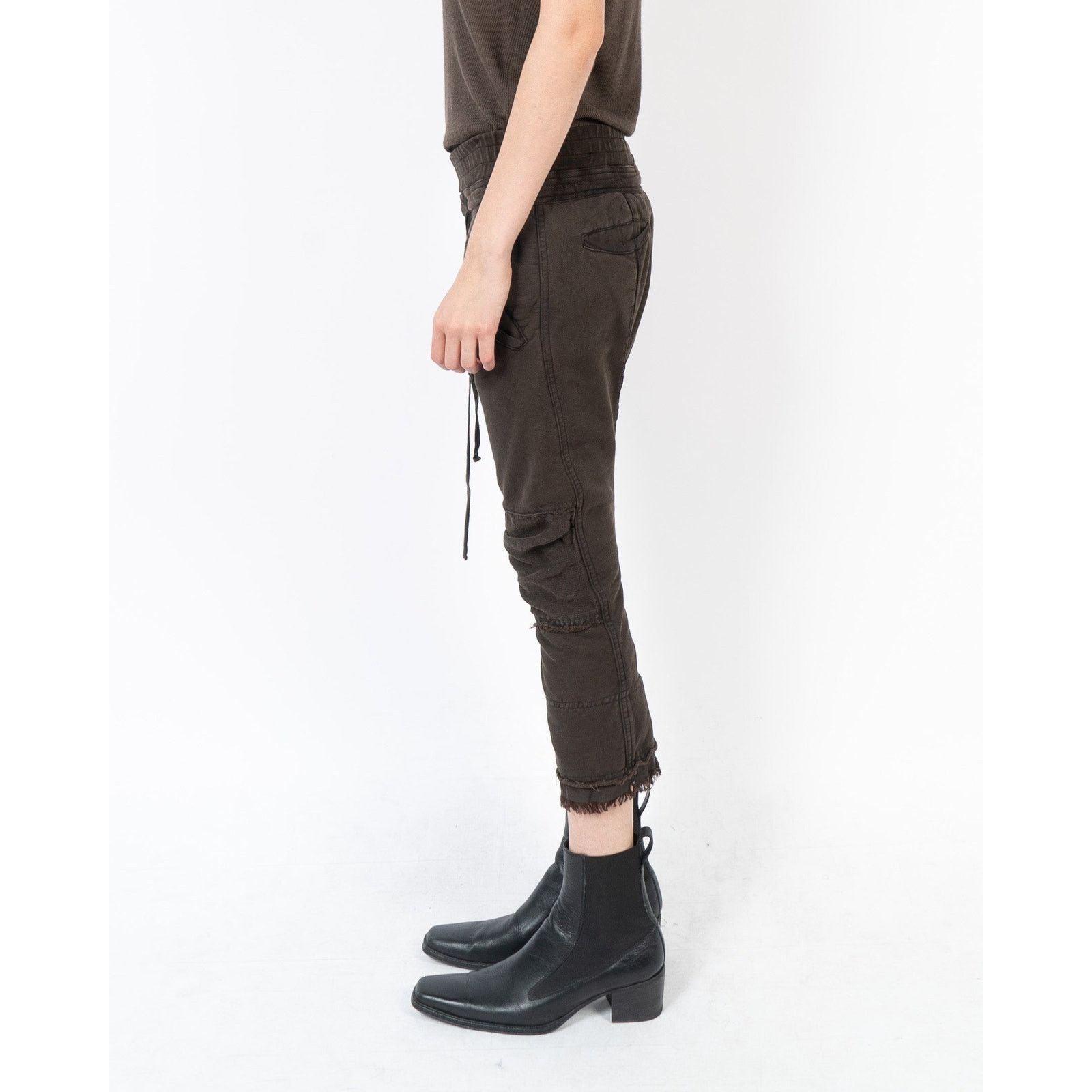 Haider Ackermann SS16 Brown Distressed Perth Jogger Size 24" / US 00 / IT 34 - 5 Thumbnail