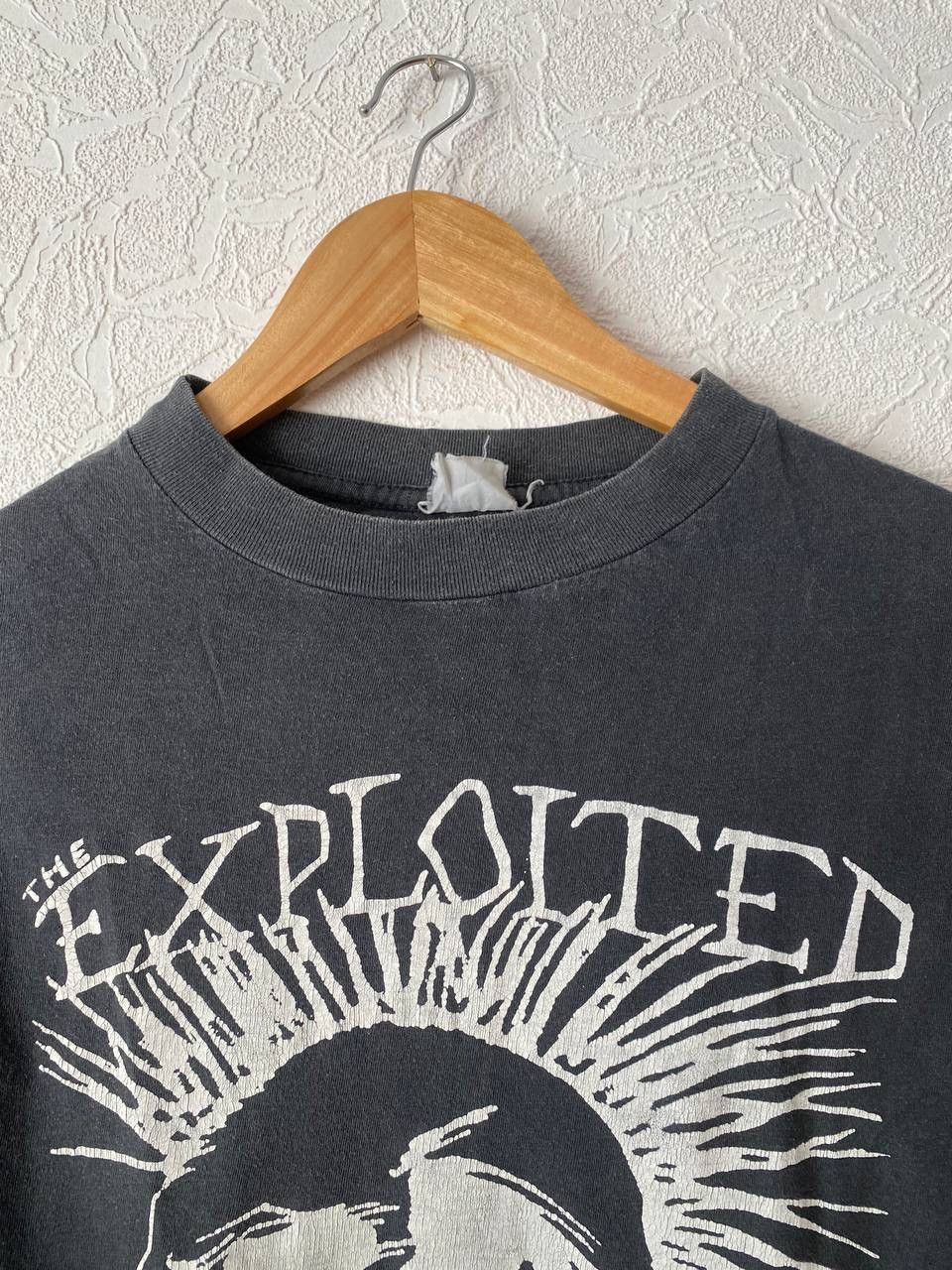 Band Tees Vintage 80s The Exploited Punk Band T Shirt Skull Hardcore Size US S / EU 44-46 / 1 - 5 Thumbnail