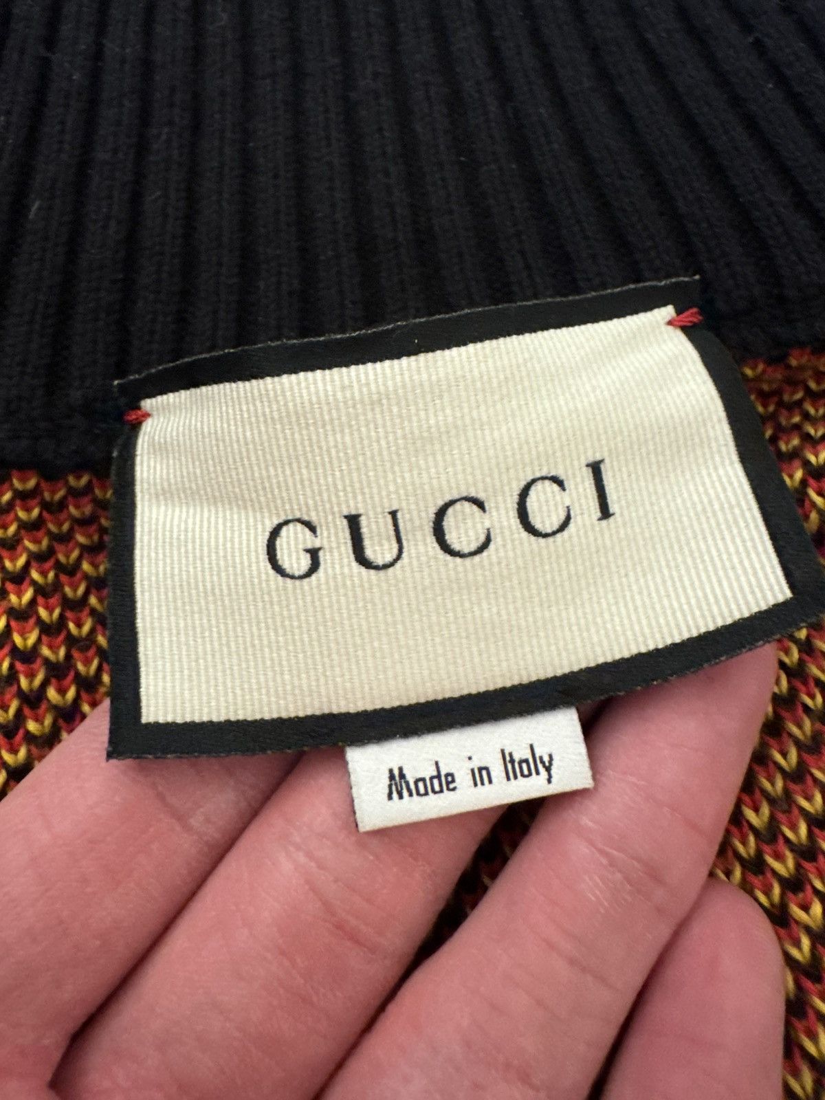 Gucci Gucci GG Zip-Up Monogram Wool knitwear Size US XS / EU 42 / 0 - 6 Thumbnail