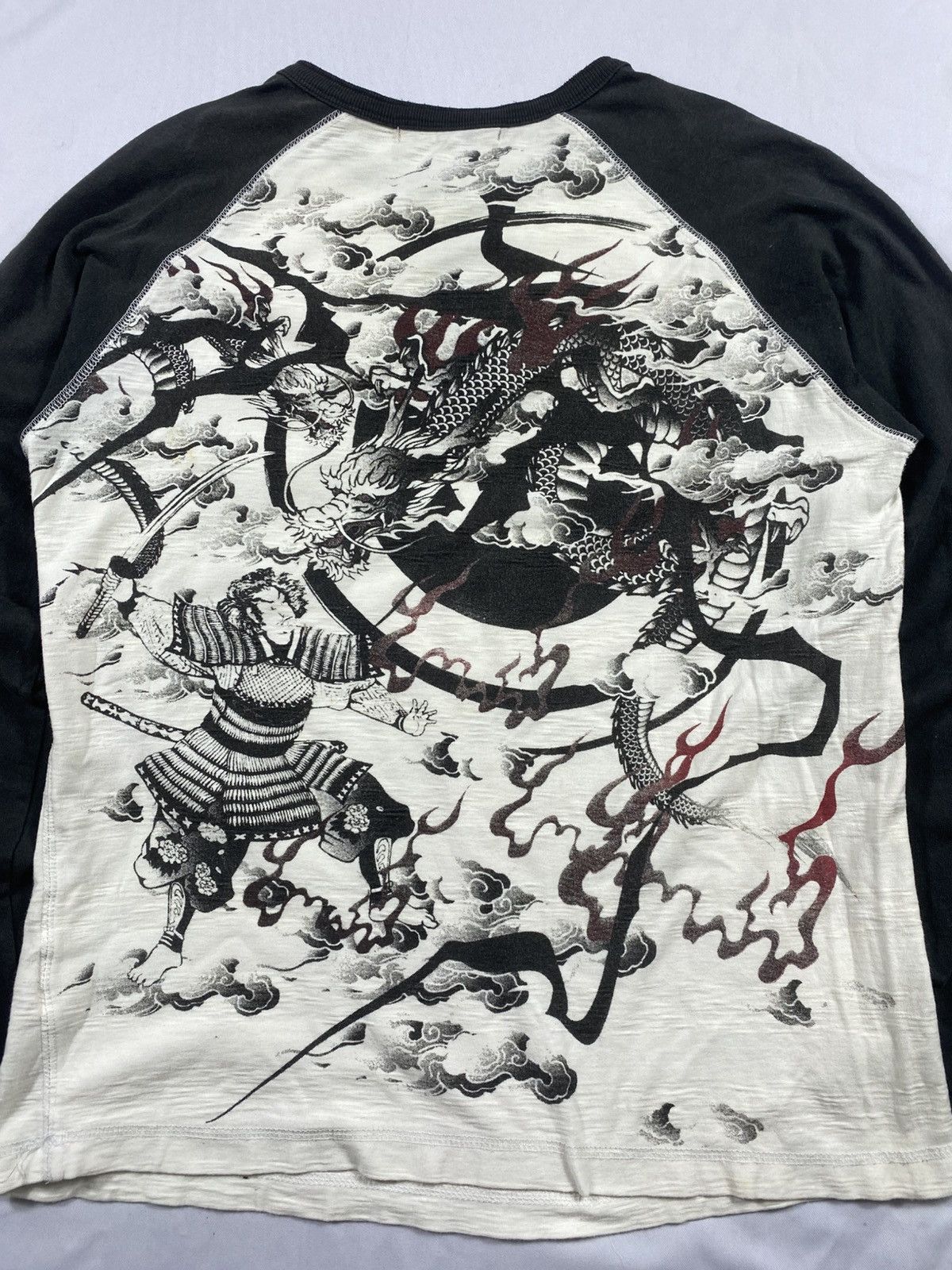 Hysteric Glamour Japanese Dragon Long slevee sukajan style Size US M / EU 48-50 / 2 - 2 Thumbnail