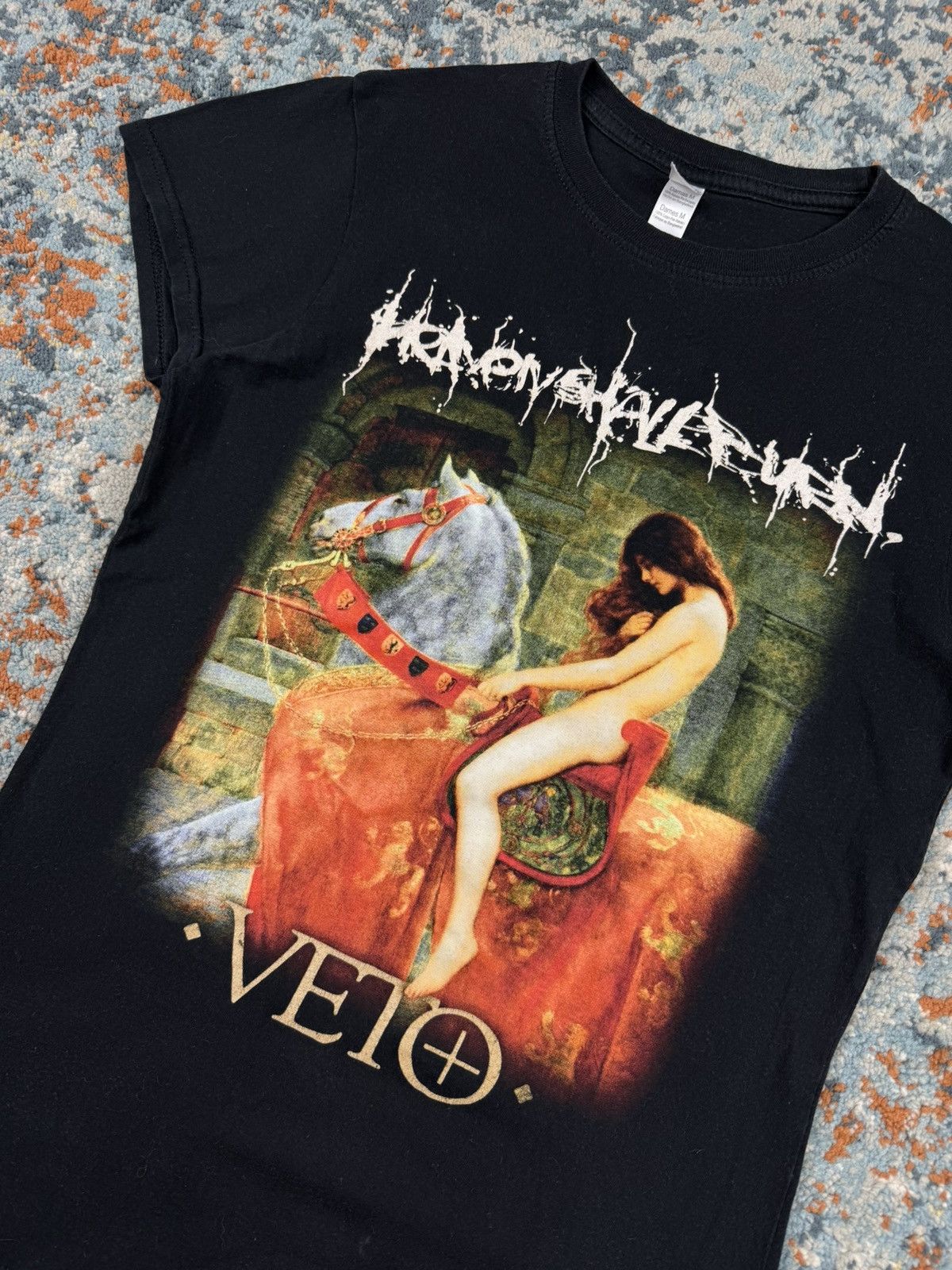 Band Tees × Vintage Vintage y2k Heaven Shall Burn - Veto graphics band tee Size US XS / EU 42 / 0 - 3 Thumbnail