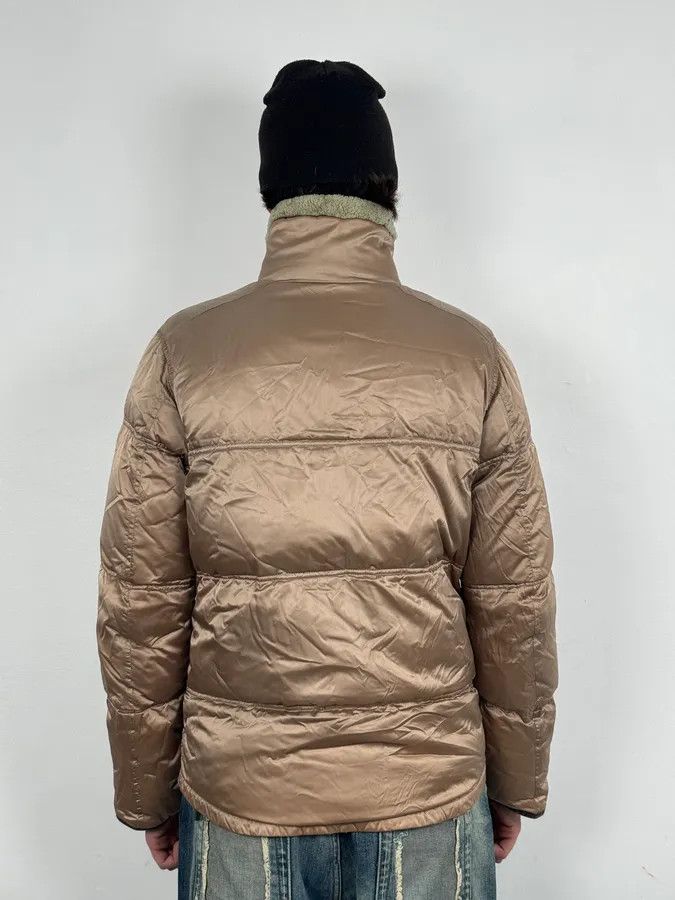 Prada 2000s Prada Beige Premium Shearling Collar Ski Puffer Jacket Size US M / EU 48-50 / 2 - 3 Thumbnail