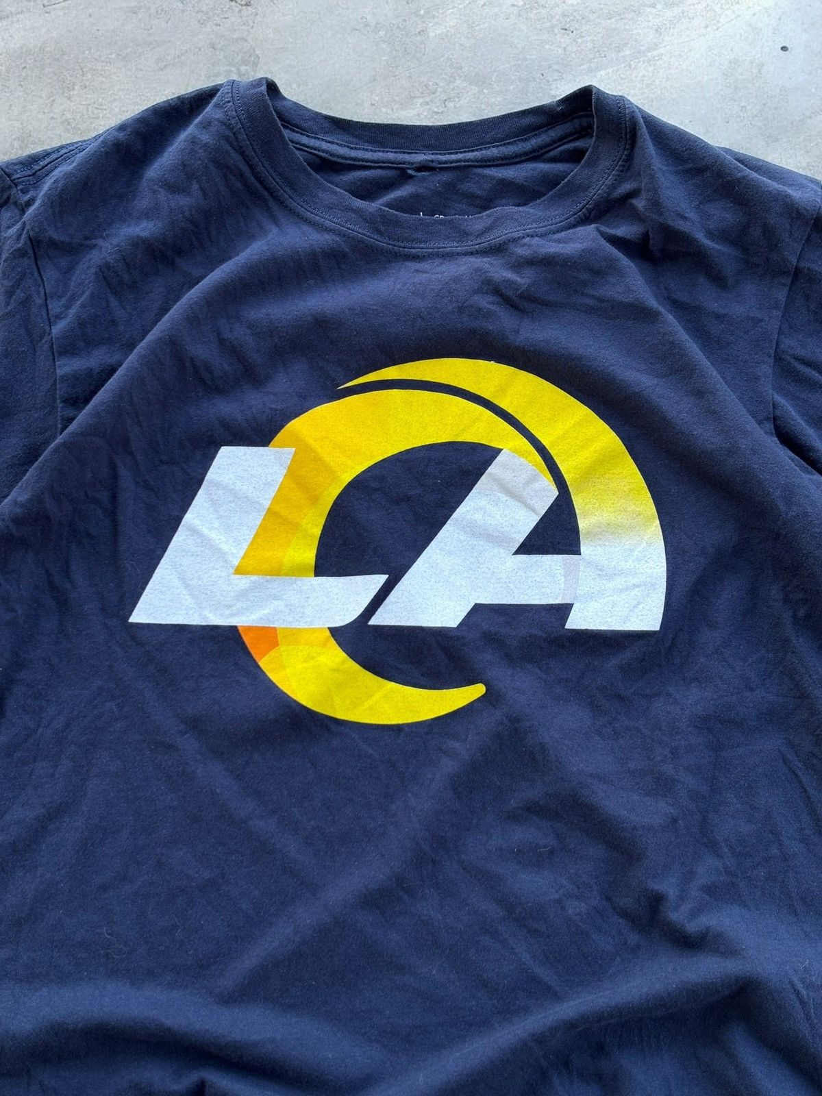 Band Tees × NFL × Vintage NFL Los Angeles Rams t shirt rare football Size US M / EU 48-50 / 2 - 3 Thumbnail