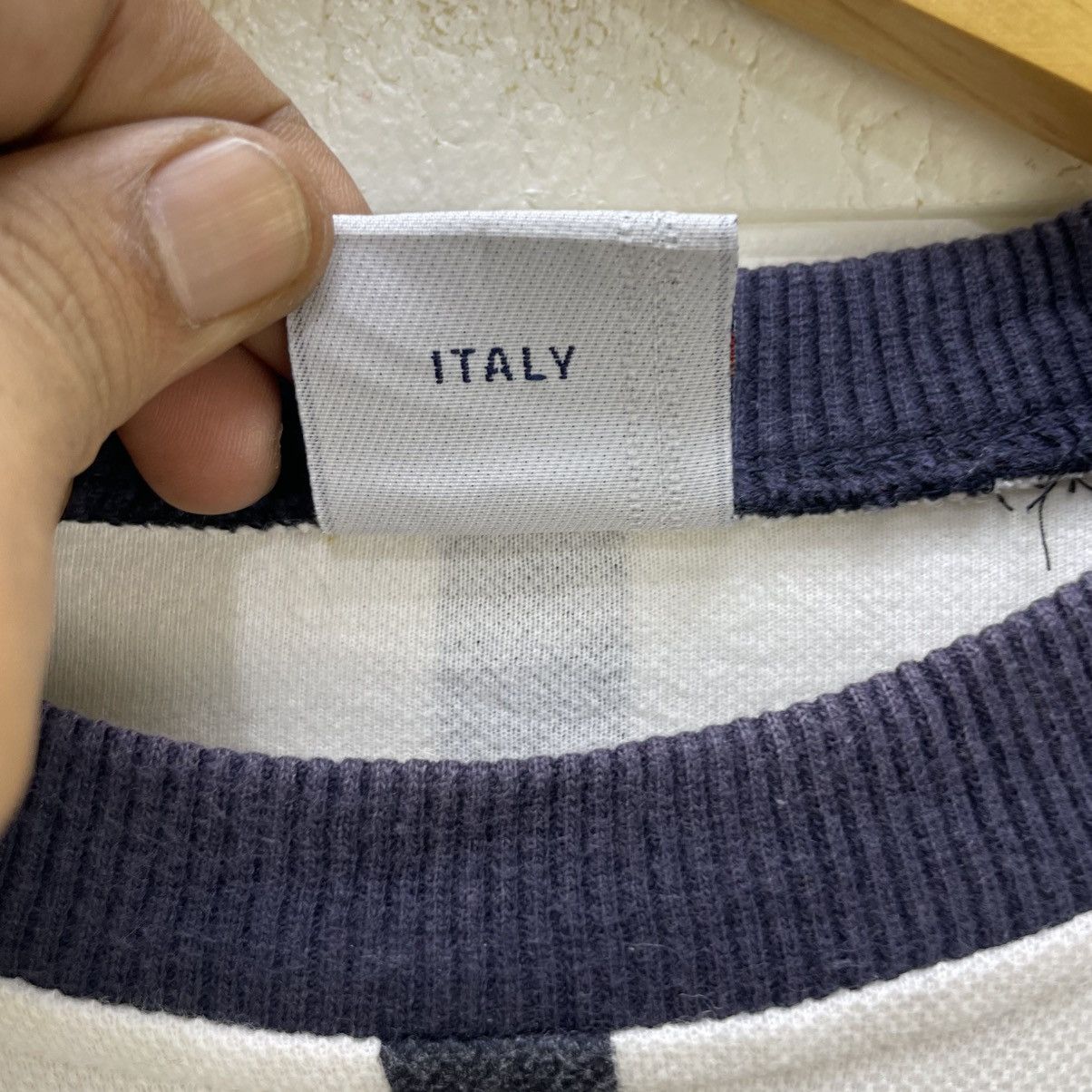 Ellesse 💥Vintage Ellesse Striped Pattern Crewneck Sweatshirt Size US M / EU 48-50 / 2 - 8 Thumbnail
