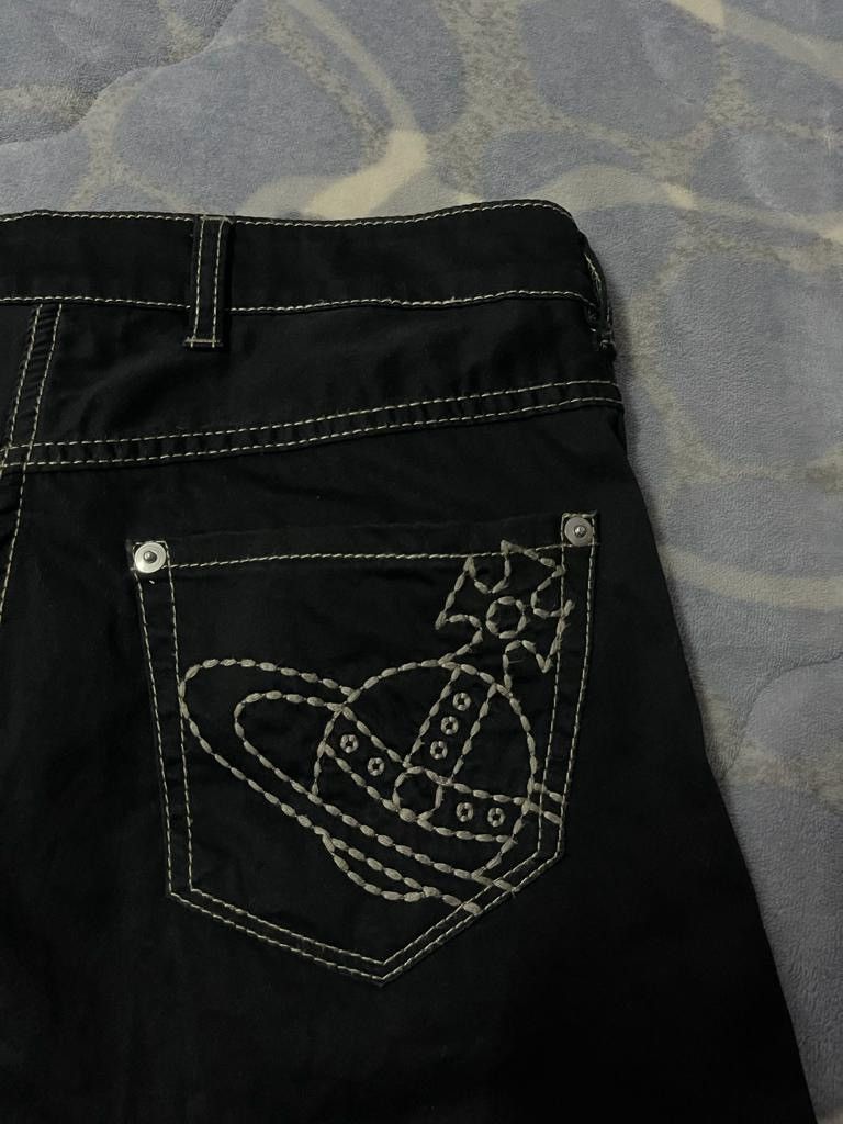 Vivienne Westwood Vivienne Westwood Embroidered Stretchable Pants Size 30" / US 8 / IT 44 - 7 Thumbnail