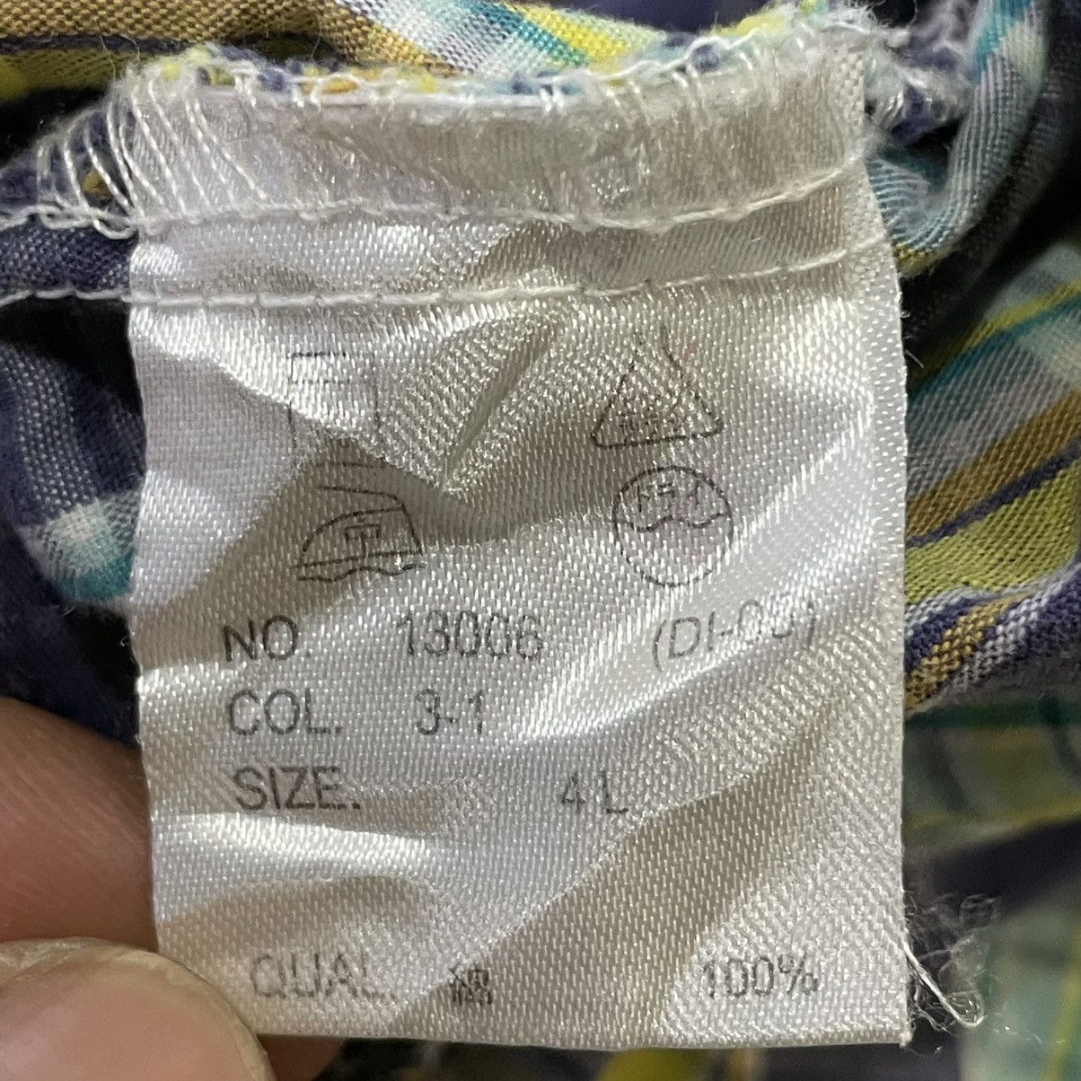 Japanese Brand Multicolor Patchwork Flannel Snap American Gambler Masters Size US XXL / EU 58 / 5 - 8 Thumbnail