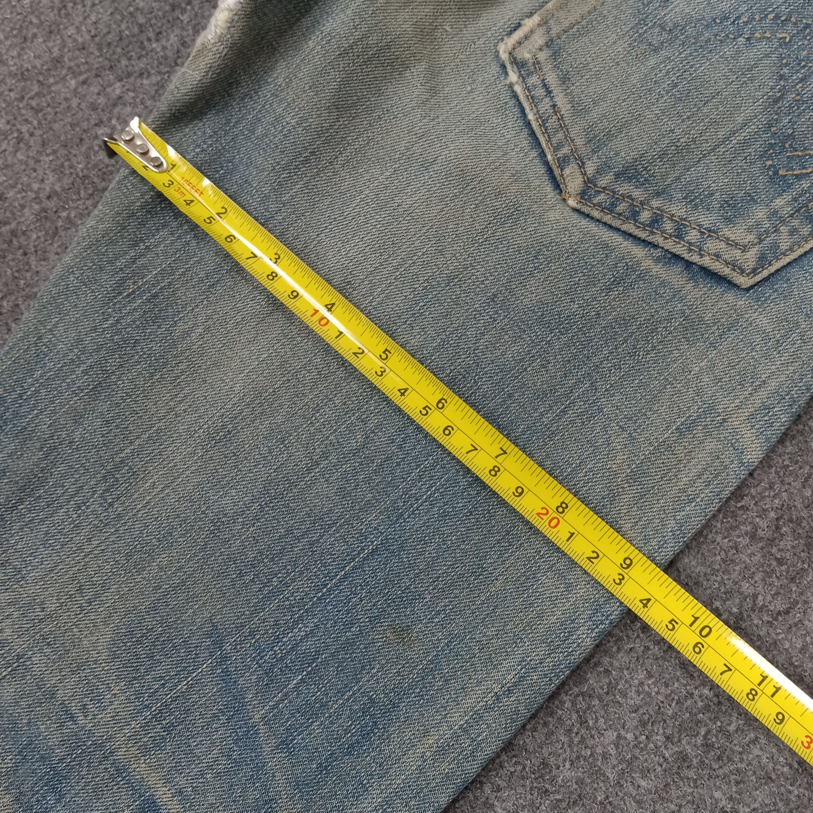 Edwin × Vintage Edwin American Distressed Style Denim Jeans Size US 26 / EU 42 - 13 Thumbnail