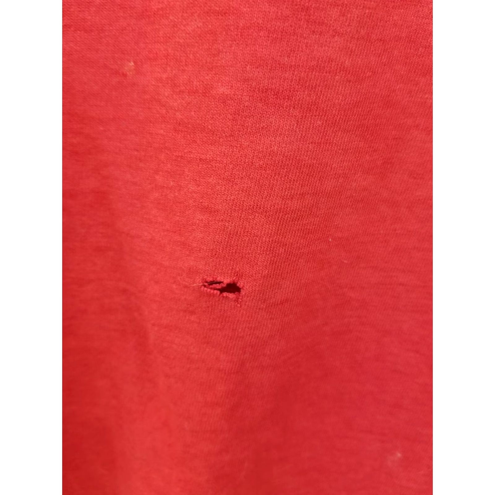 Vintage VINTAGE 80' ON THE ROAD WITH THE HAWKS HILAND BASKEBALL RED T-SHIRT SZ M WORN T-Shirt Size US M / EU 48-50 / 2 - 5 Thumbnail