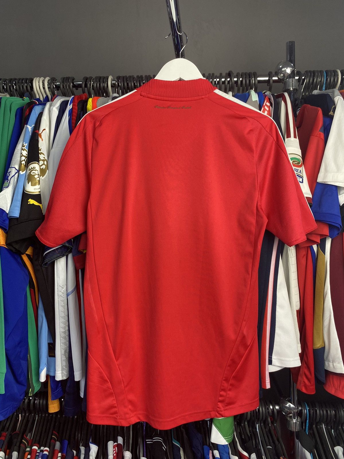Adidas 2008/09 ADIDAS FRANCE AWAY SOCCER FOOTBALL JERSEY SHIRT Size US M / EU 48-50 / 2 - 2 Thumbnail