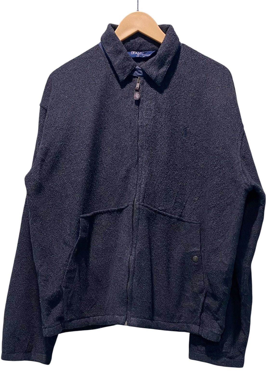 Polo Ralph Lauren Vintage 90s Polo Ralph Lauren Fleece Jacket Size US S / EU 44-46 / 1 - 1 Thumbnail