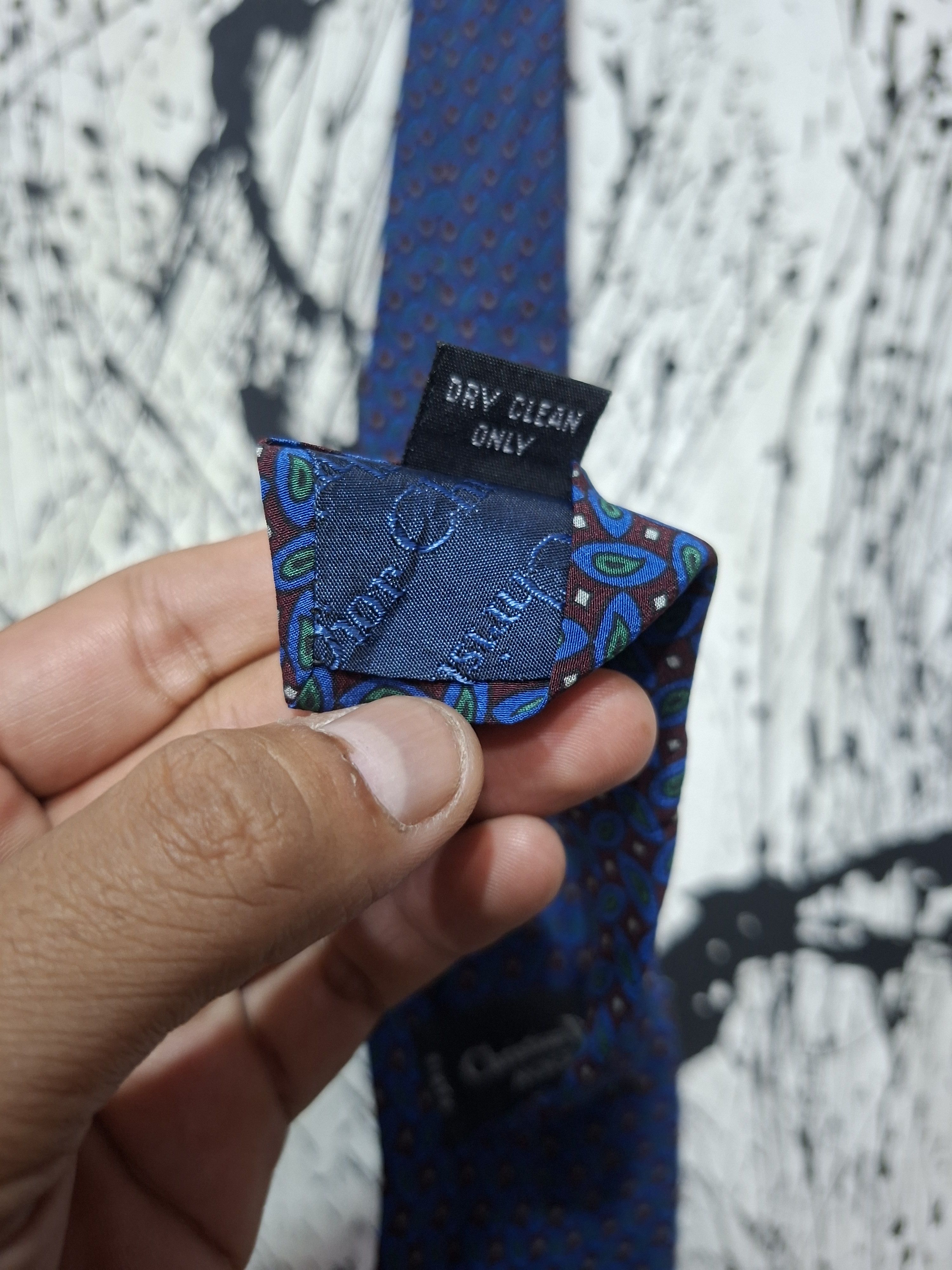 Christian Dior Monsieur CHRISTIAN DIOR MONSIEUR 100% SILK TIE Size ONE SIZE - 7 Thumbnail