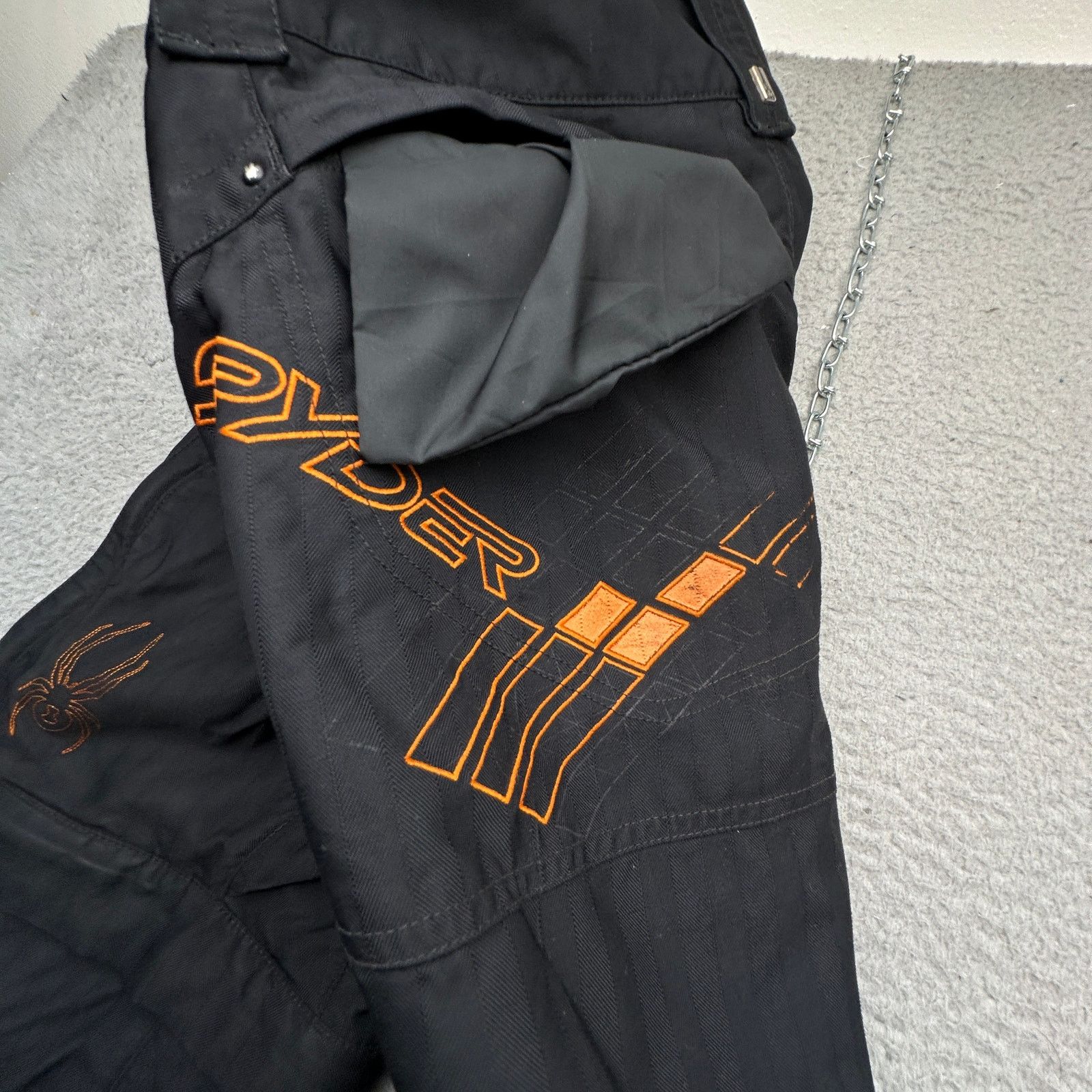 Spyder Spyder Convertible Snowboard Ski Snow Pants Mens Small Black Size US 34 / EU 50 - 16 Thumbnail
