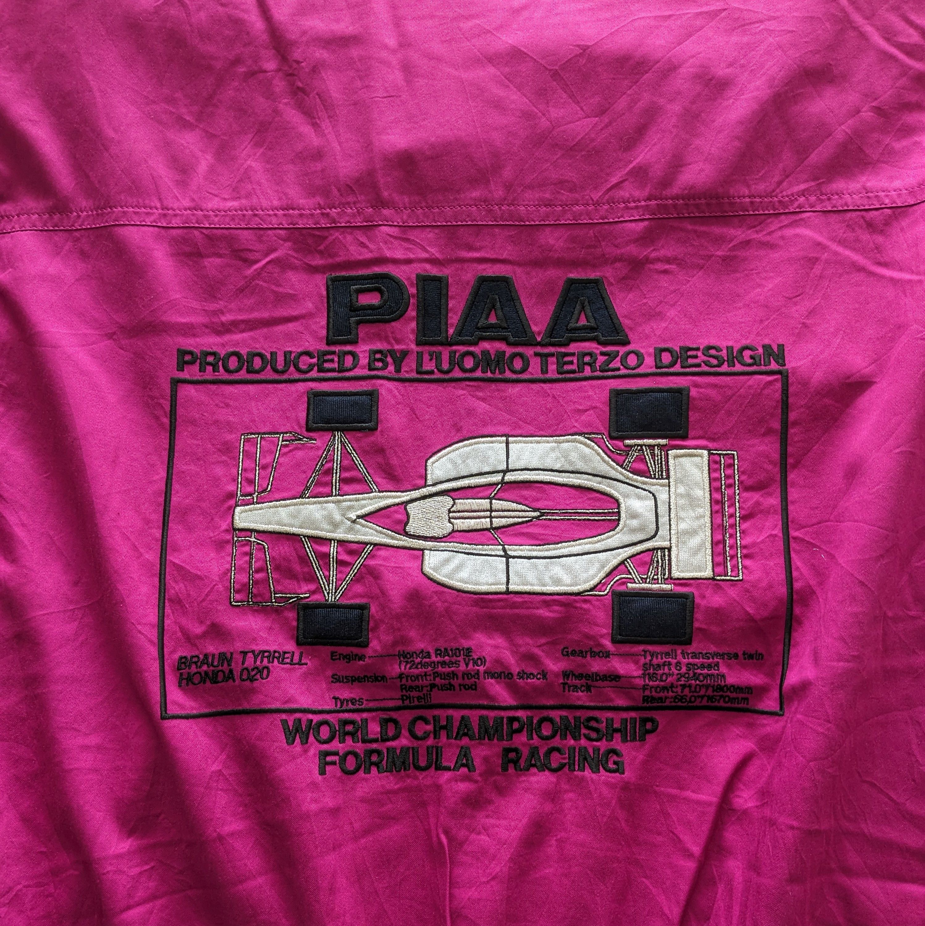Vintage Vintage PIAA World Championship Formula Racing Jacket Size US L / EU 52-54 / 3 - 2 Thumbnail