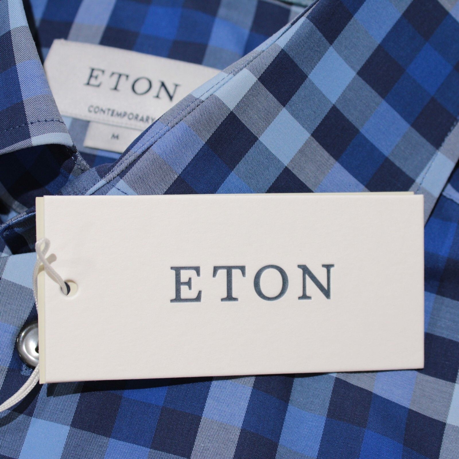 Eton Eton New with tags Shirt Size M US In Blue Size US M / EU 48-50 / 2 - 2 Thumbnail