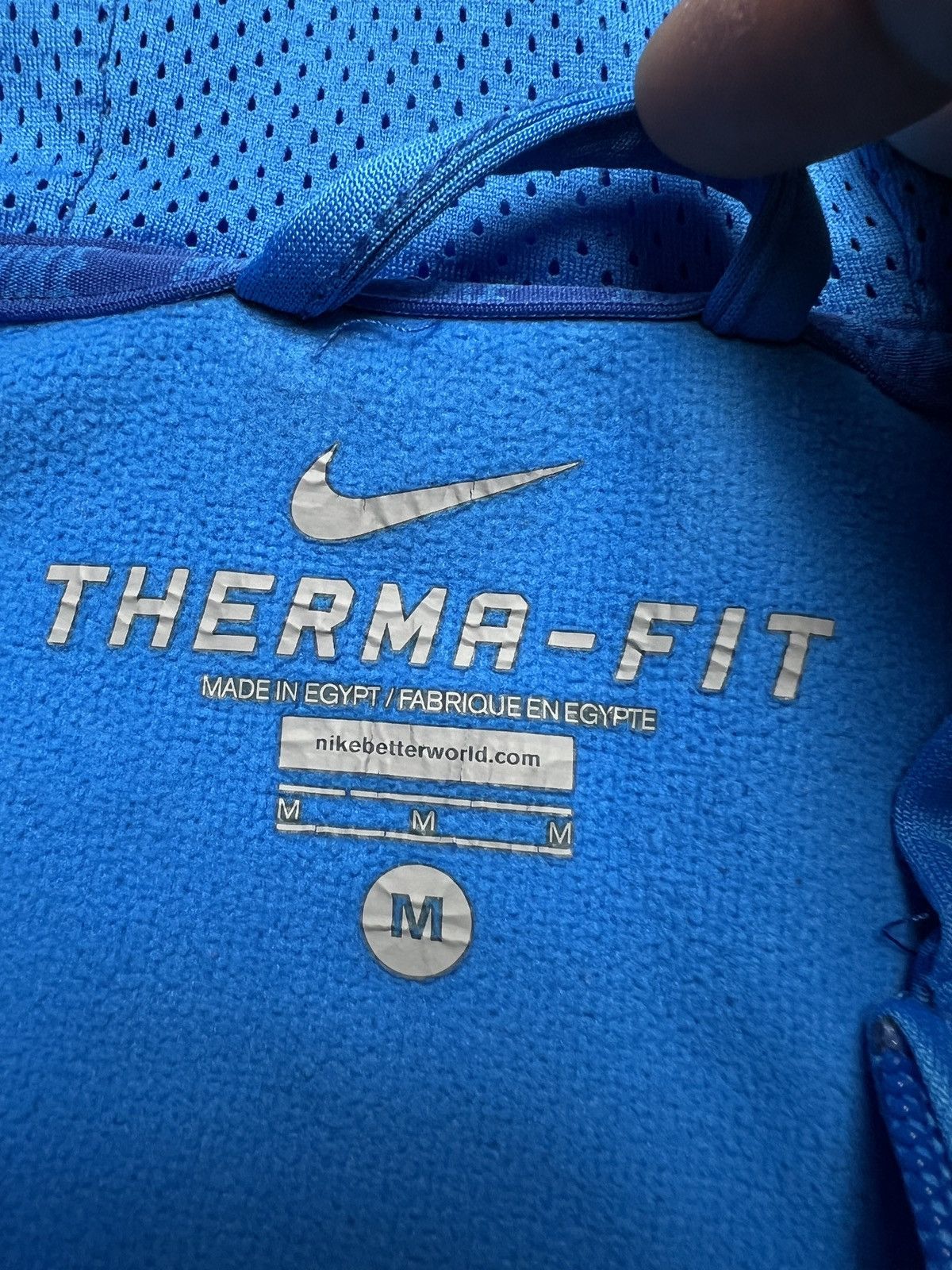 Nike Nike Vintage Zipper Track Jacket Therma - Fit Swoosh Logo Size US M / EU 48-50 / 2 - 6 Thumbnail