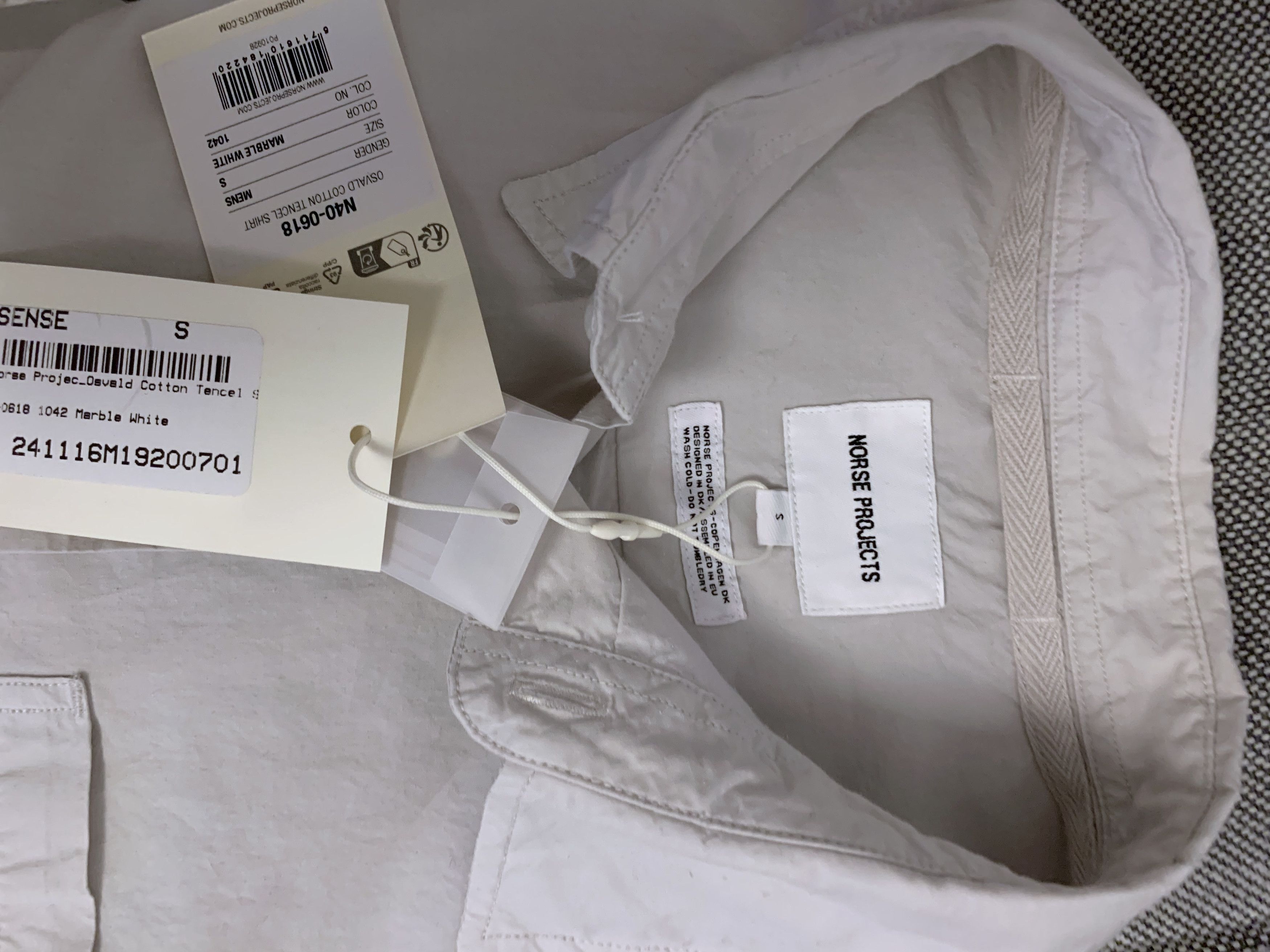Norse Projects Osvald Tencel shirt Size US S / EU 44-46 / 1 - 9 Thumbnail