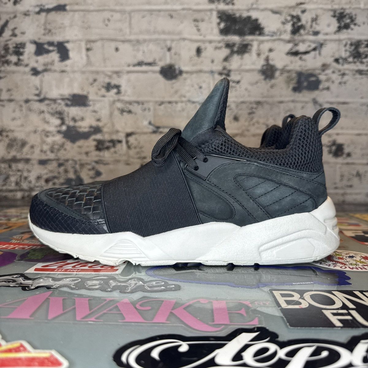 Puma Blaze Of Glory Strap Filling Pieces Black Sz 9.5