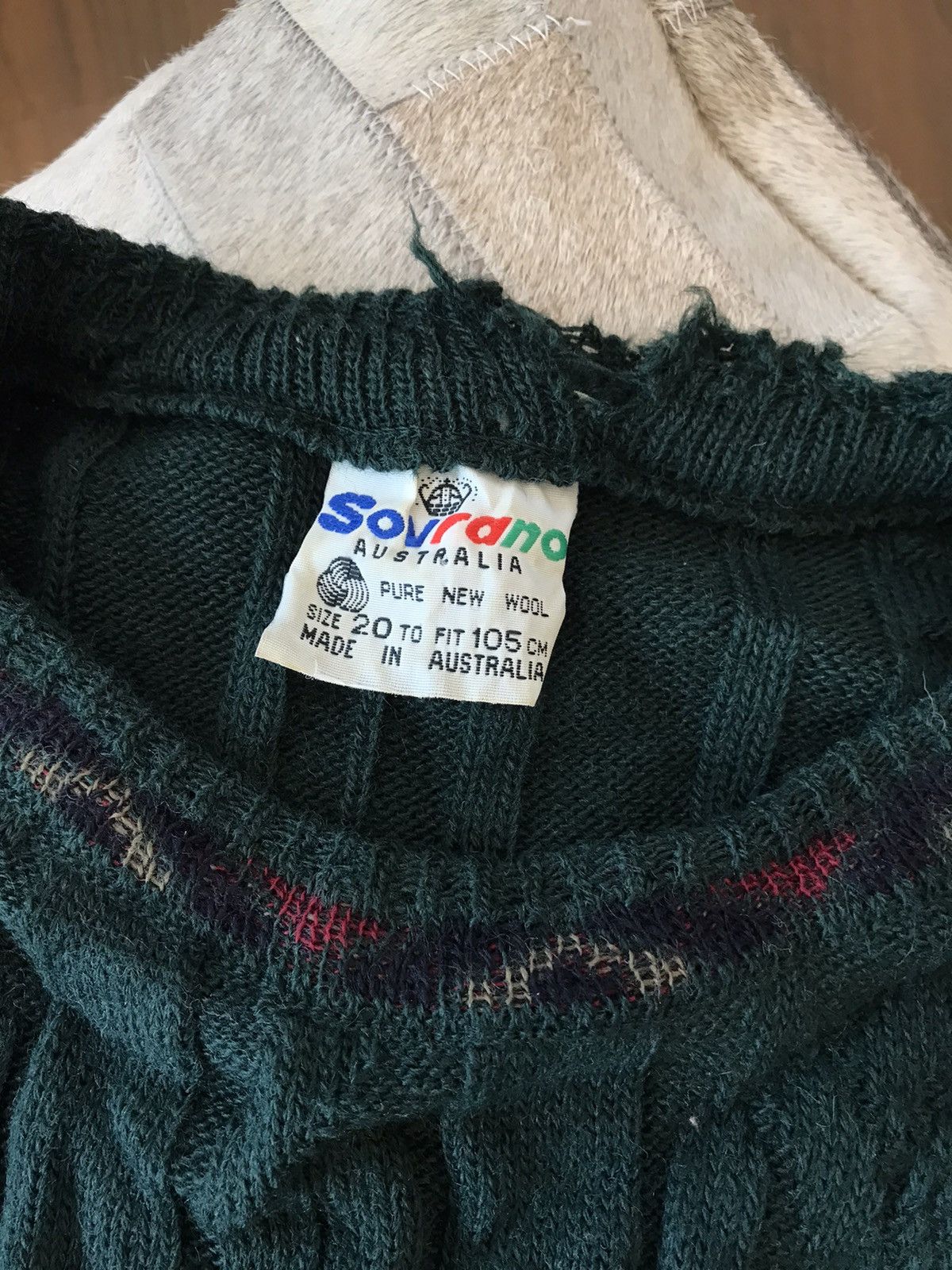 Vintage Vintage Sovrano Knit Sweater Size US XL / EU 56 / 4 - 3 Thumbnail