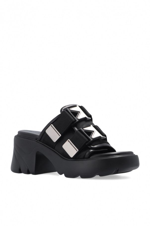 Bottega Veneta o1n1vont1024 Flash Sandals in Black Size US 10 / IT 40 - 4 Thumbnail