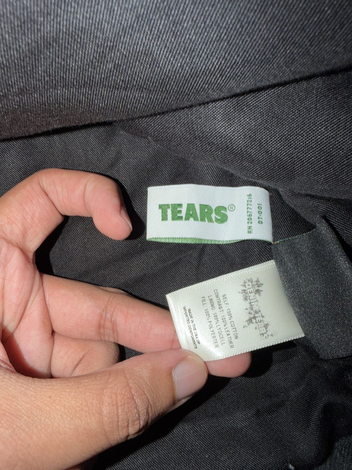 DENIM TEARS × Our Legacy DENIM TEARS OUR LEGACY LEATHER FLANNEL Size US L / EU 52-54 / 3 - 5 Thumbnail