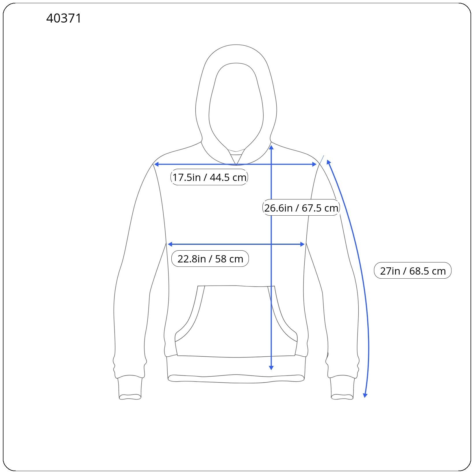Diesel S-GINN-HOOD-K25 M Blue Kangaroo Pocket Hoodie 40371 Size US M / EU 48-50 / 2 - 3 Thumbnail