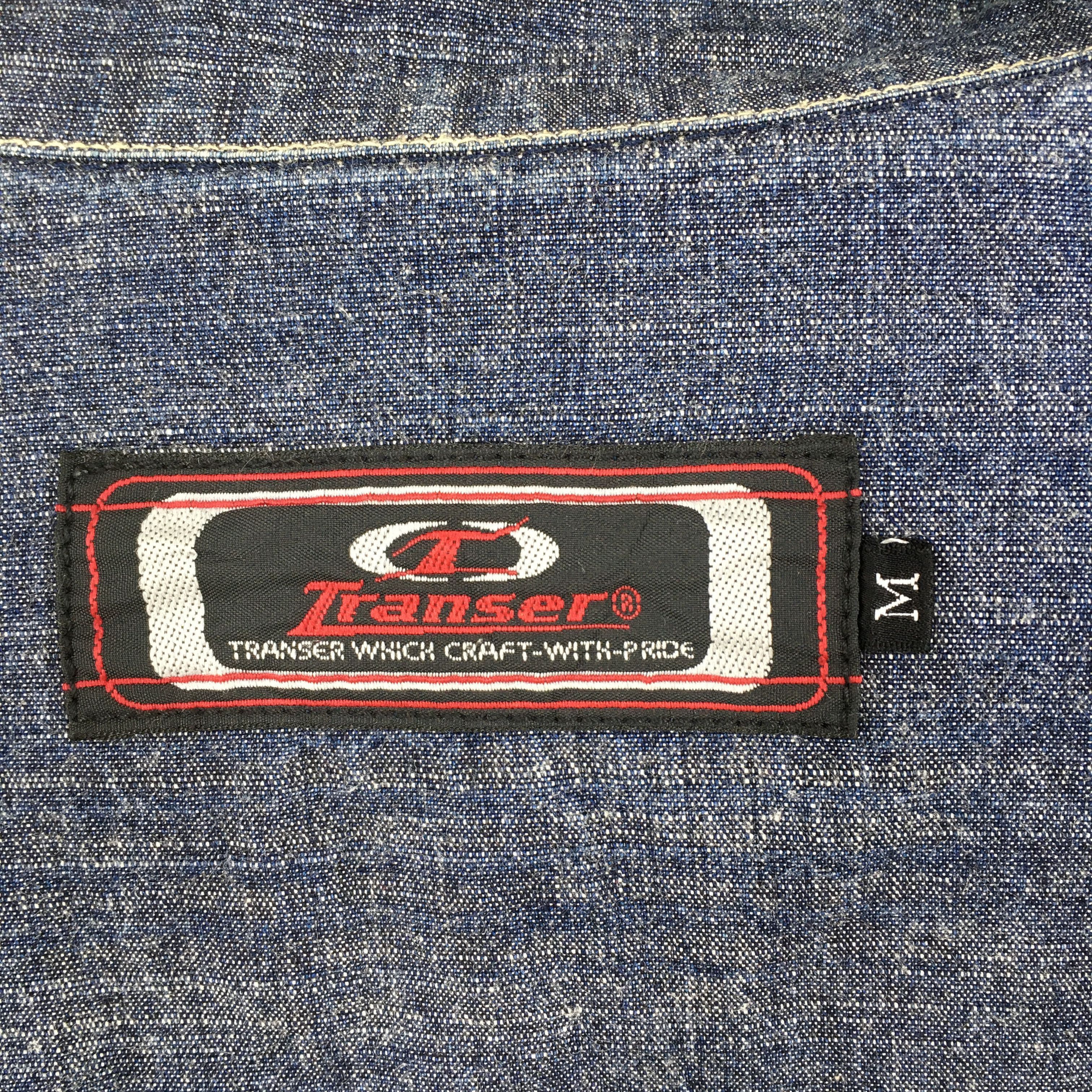 Vintage Vintage Transer Denim Workwear Union Made Jacket Medium Size US M / EU 48-50 / 2 - 7 Thumbnail