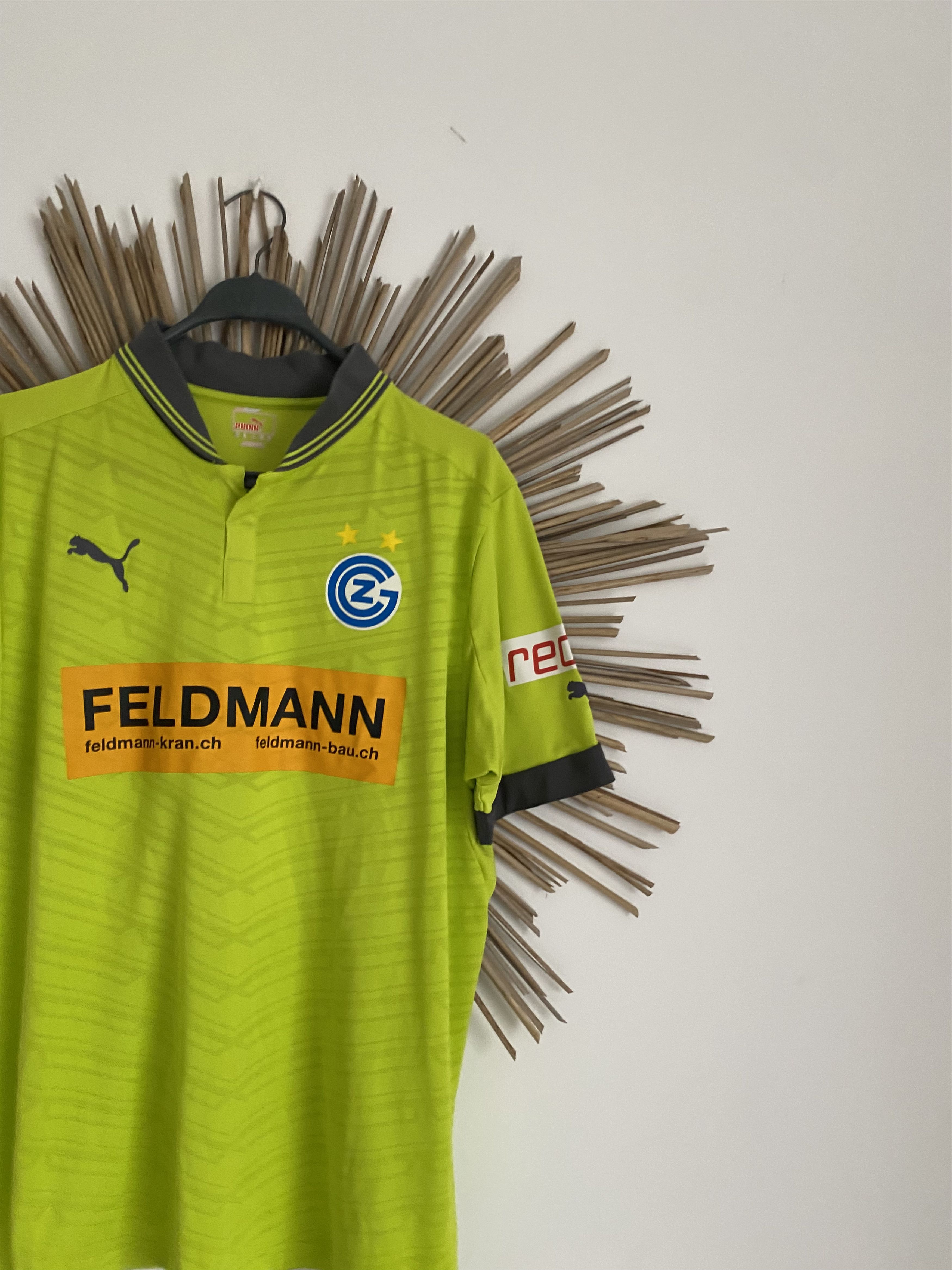 Puma Grasshoppers 2012 2013 puma third football soccer jersey Size US XL / EU 56 / 4 - 2 Thumbnail